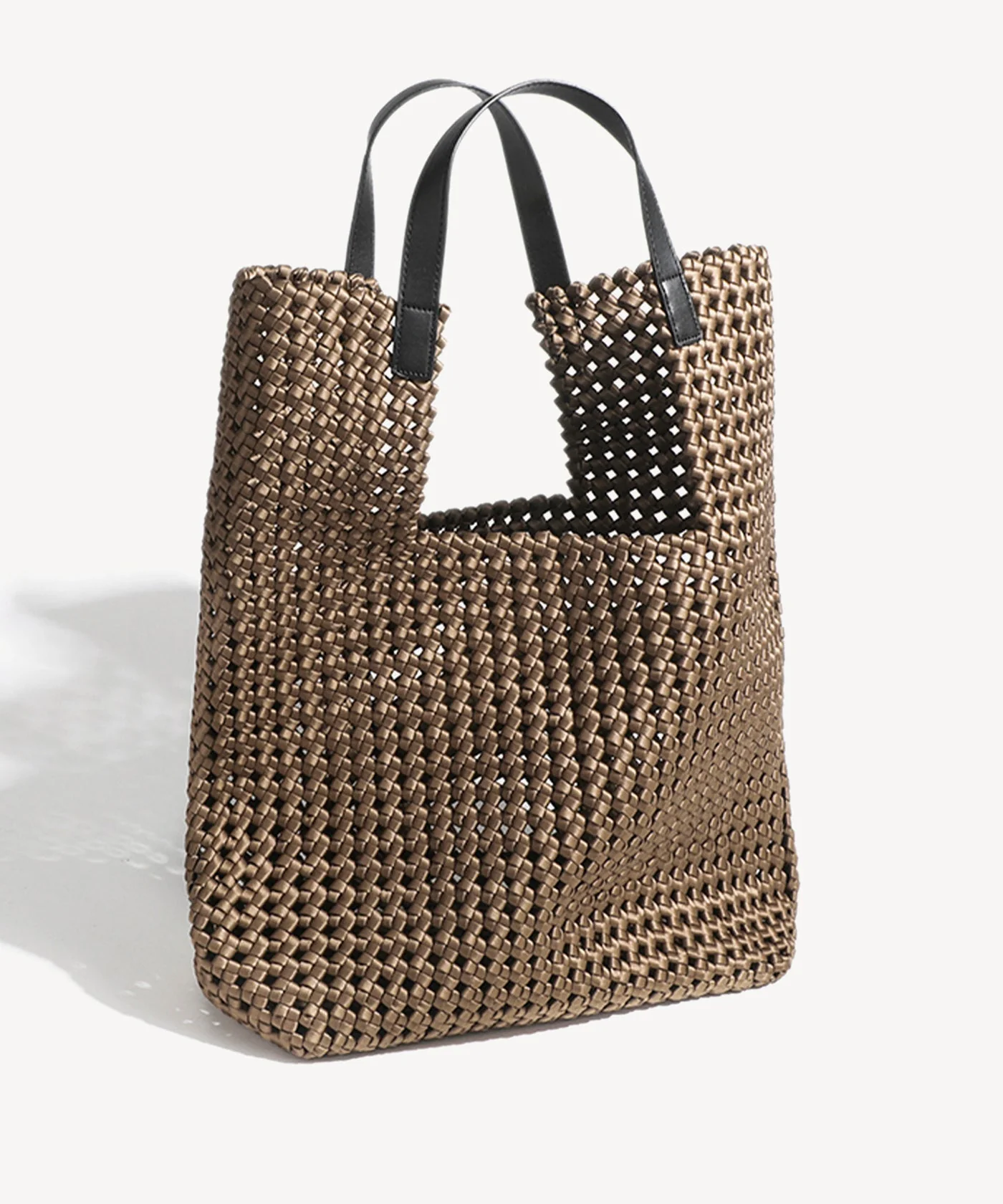 2 PCs Set Woven Large Handle Bag - Image 5