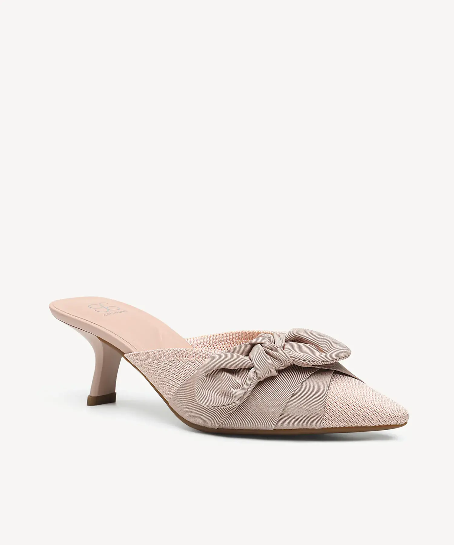 BelleKnot Pointed Toe Heeled Mule - Image 7