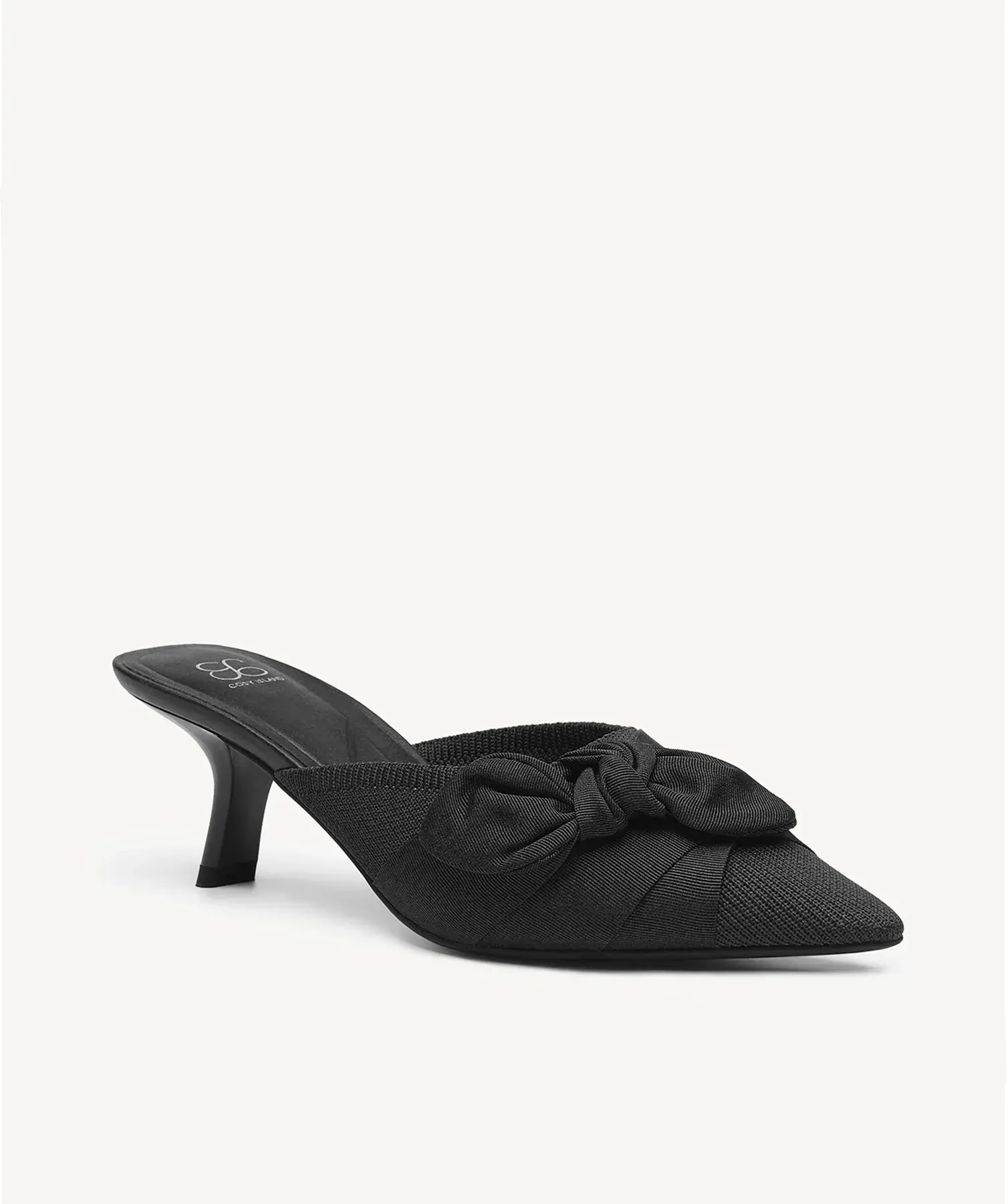 BelleKnot Pointed Toe Heeled Mule - Image 13