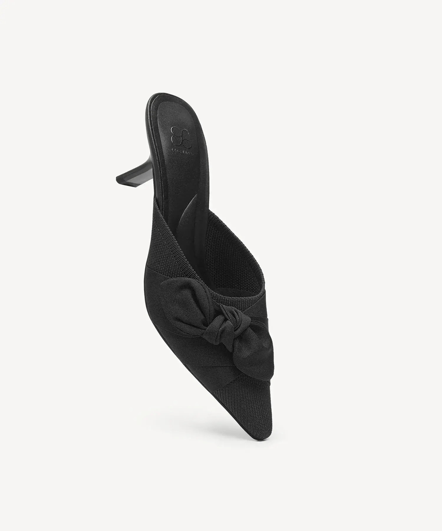 BelleKnot Pointed Toe Heeled Mule - Image 15