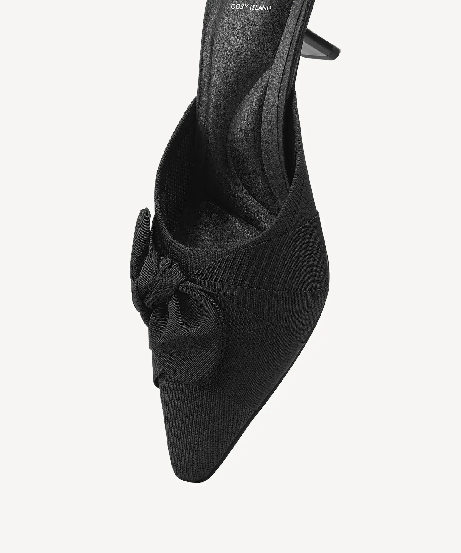 BelleKnot Pointed Toe Heeled Mule - Image 16