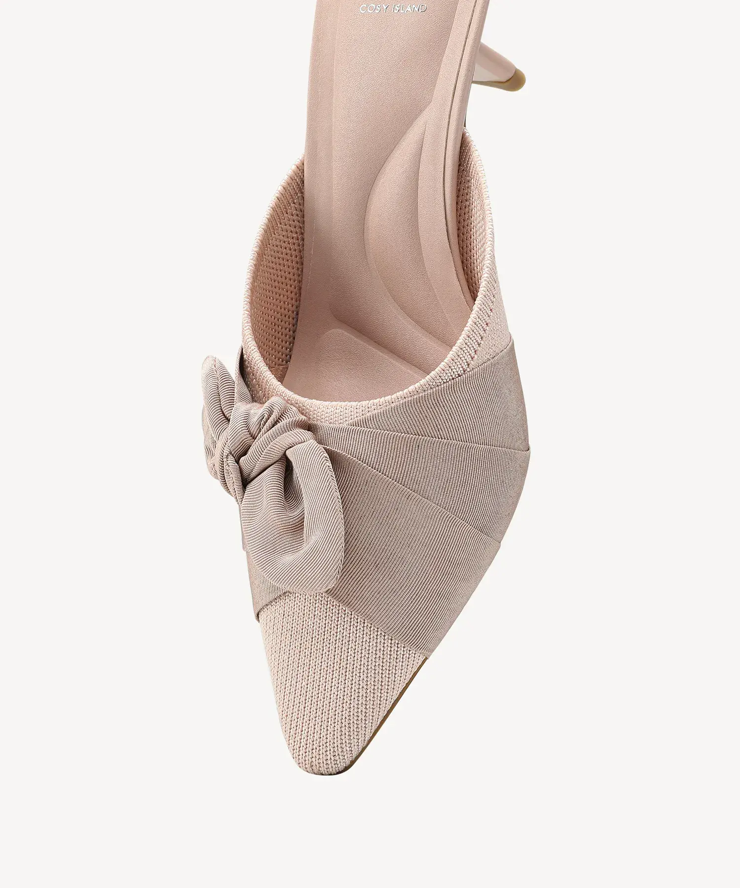 BelleKnot Pointed Toe Heeled Mule - Image 10