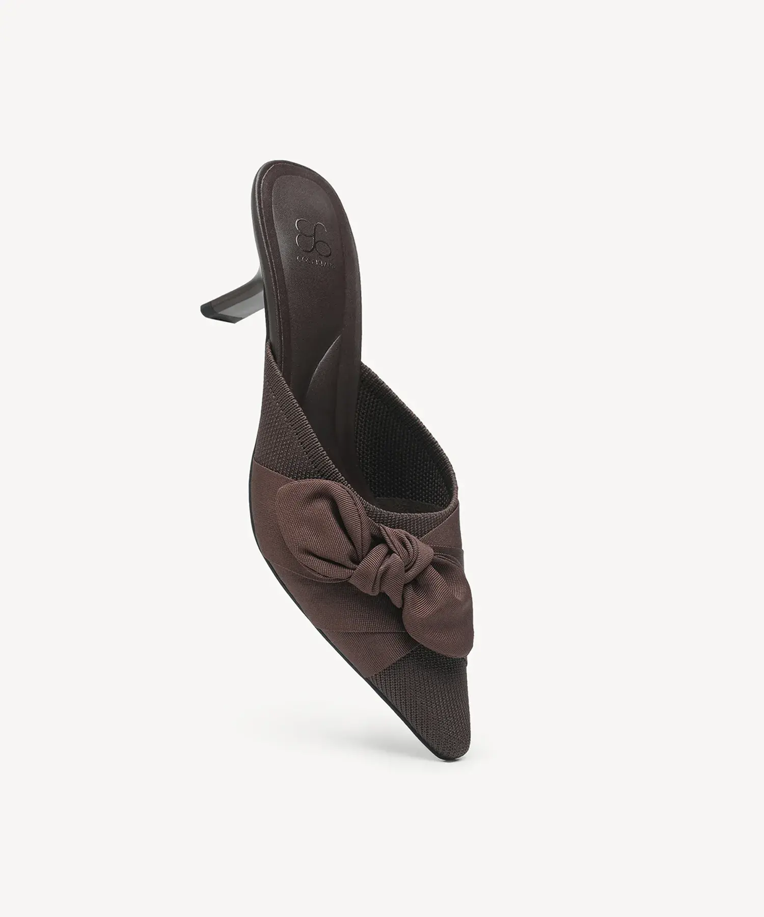 BelleKnot Pointed Toe Heeled Mule - Image 3
