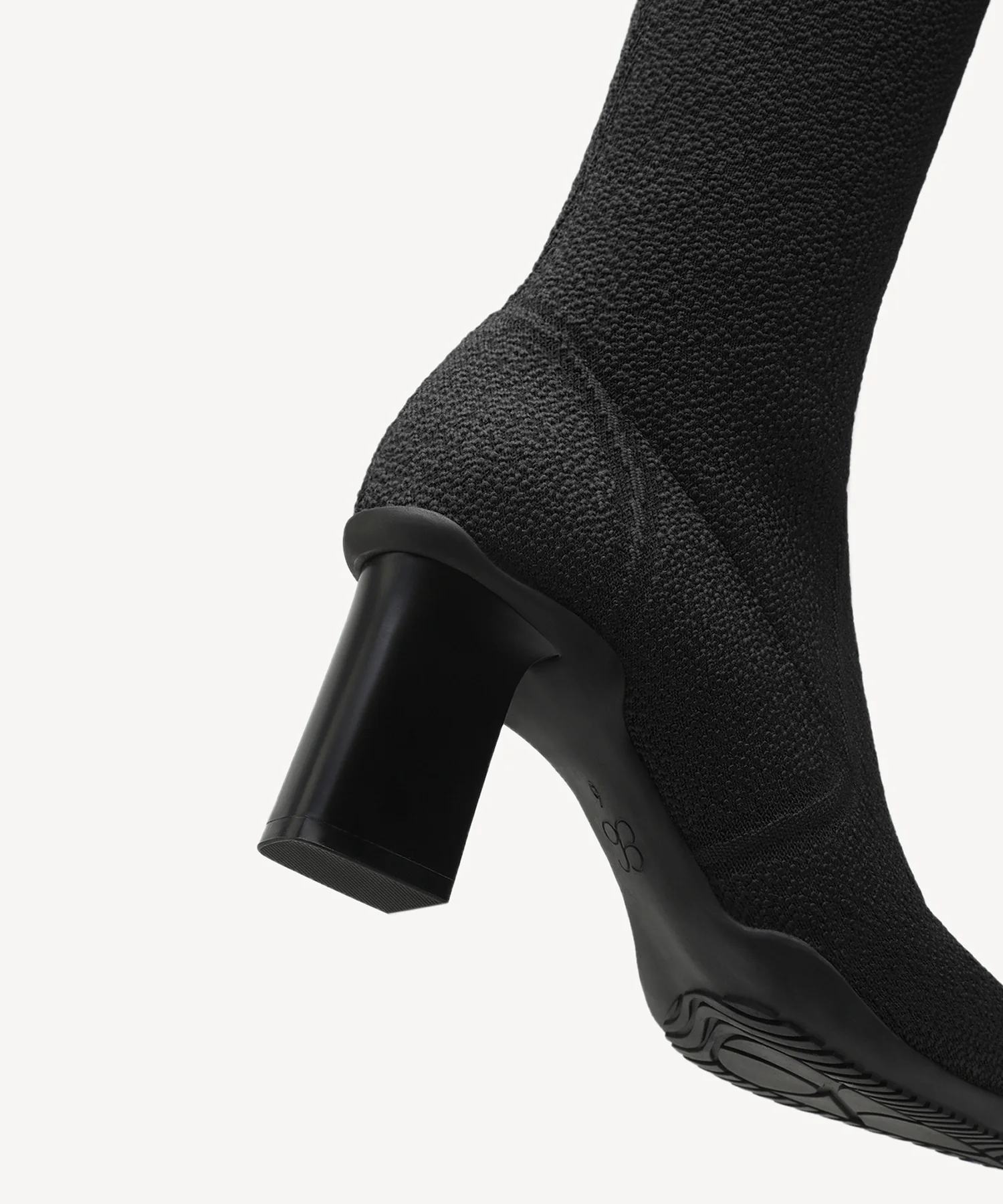 BelleVoyage Block Pointed Toe Heeled High Boot - Image 11