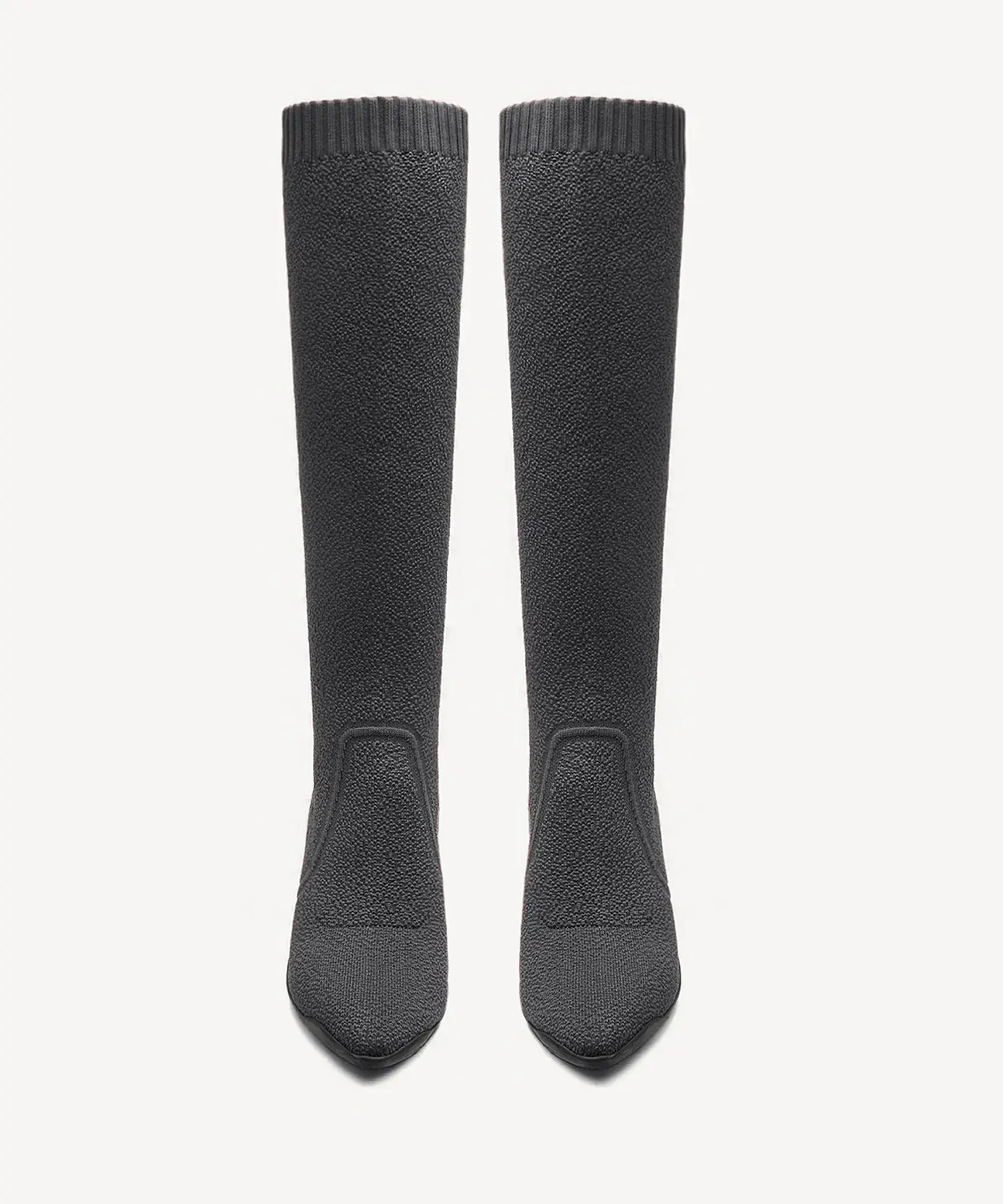 BelleVoyage Block Pointed Toe Heeled High Boot - Image 20