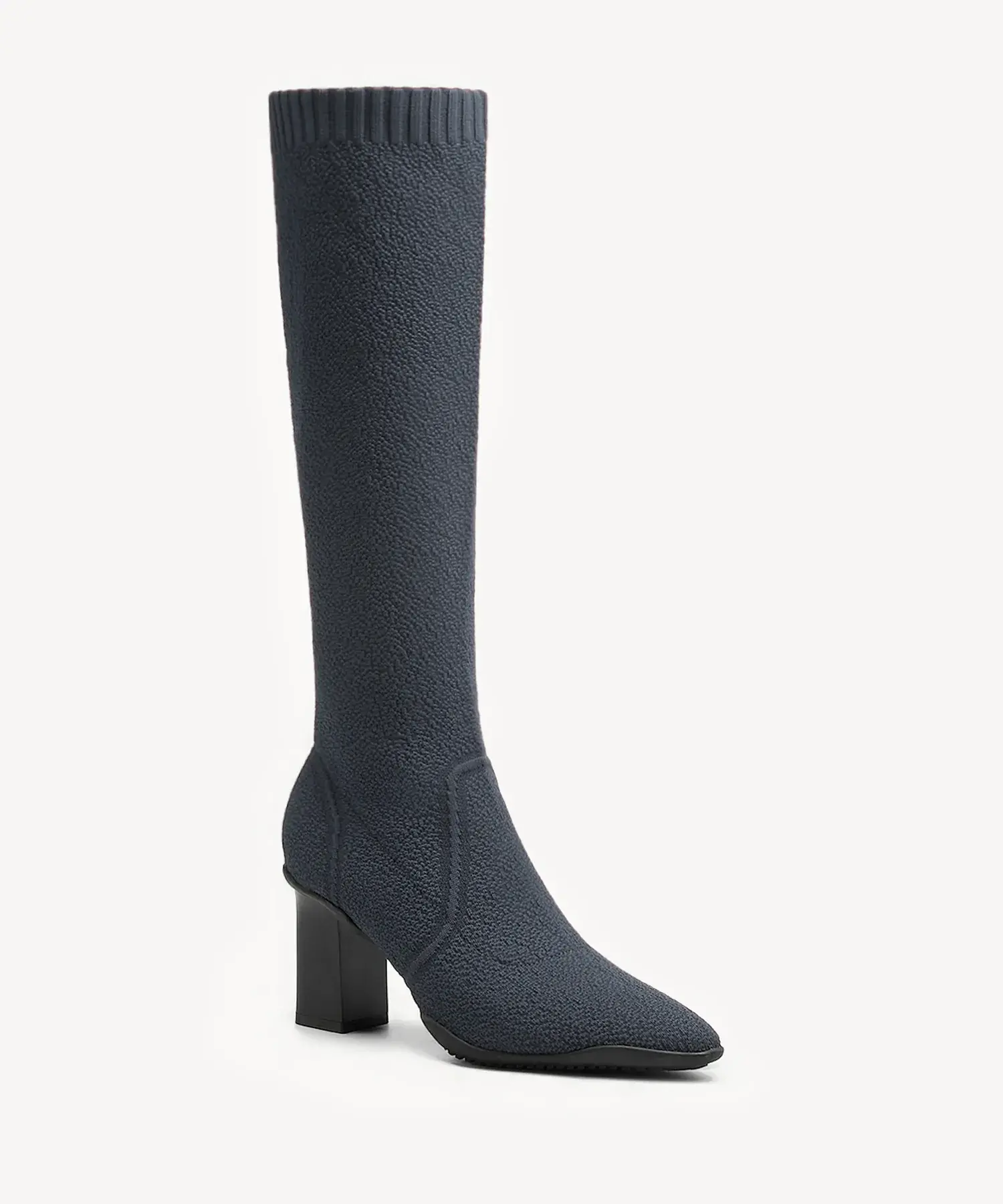 BelleVoyage Block Pointed Toe Heeled High Boot - Image 25