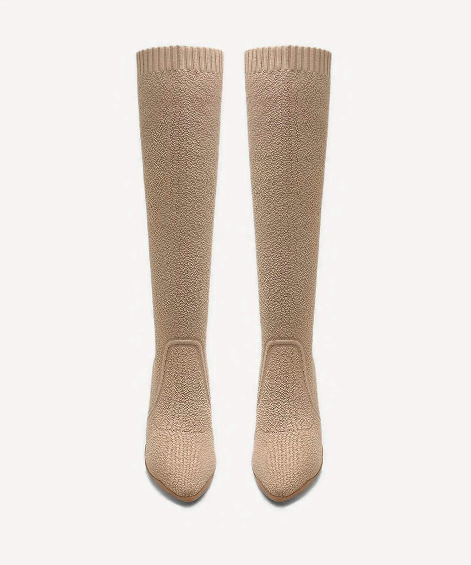 BelleVoyage Block Pointed Toe Heeled High Boot - Image 32