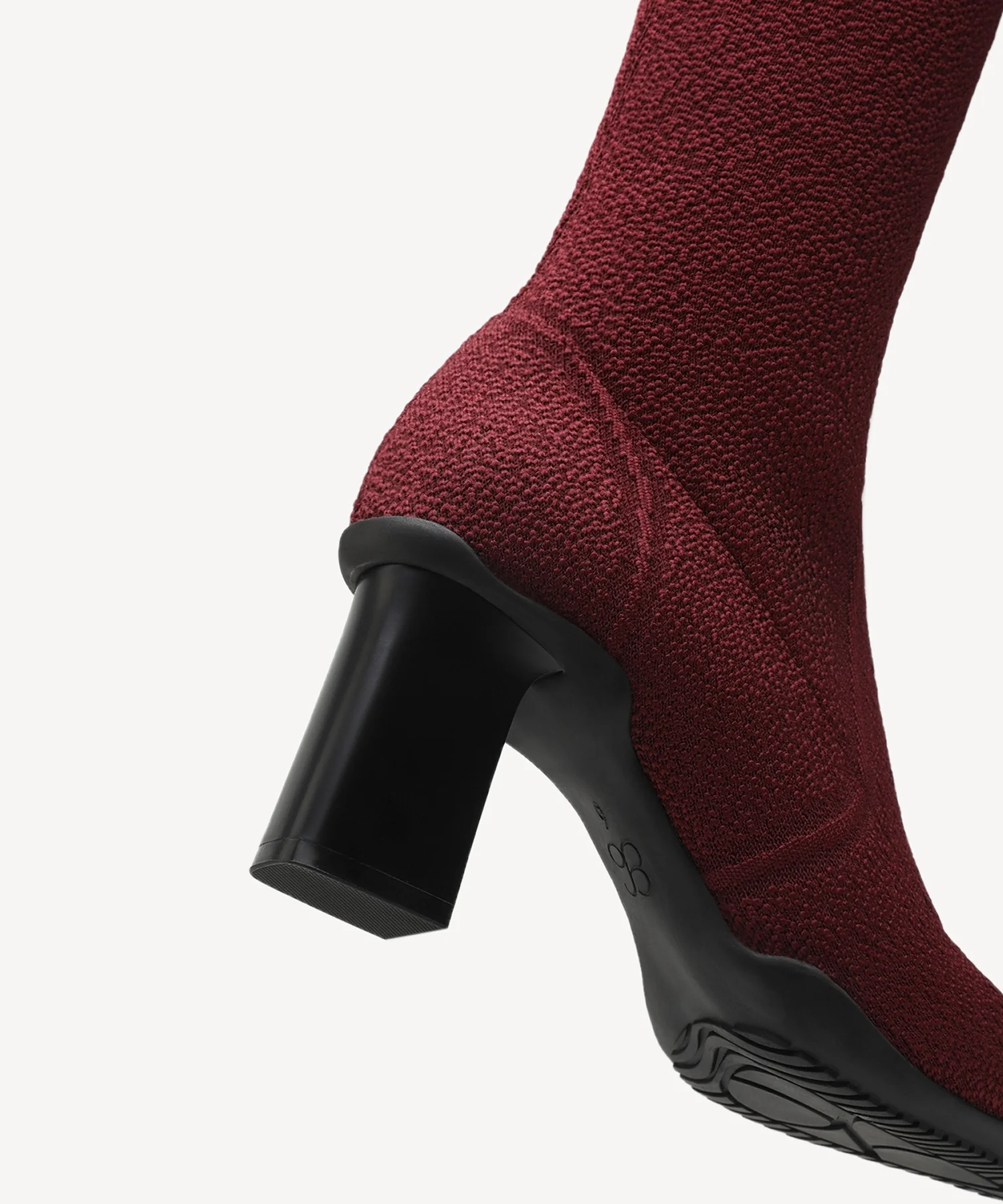 BelleVoyage Block Pointed Toe Heeled High Boot - Image 5
