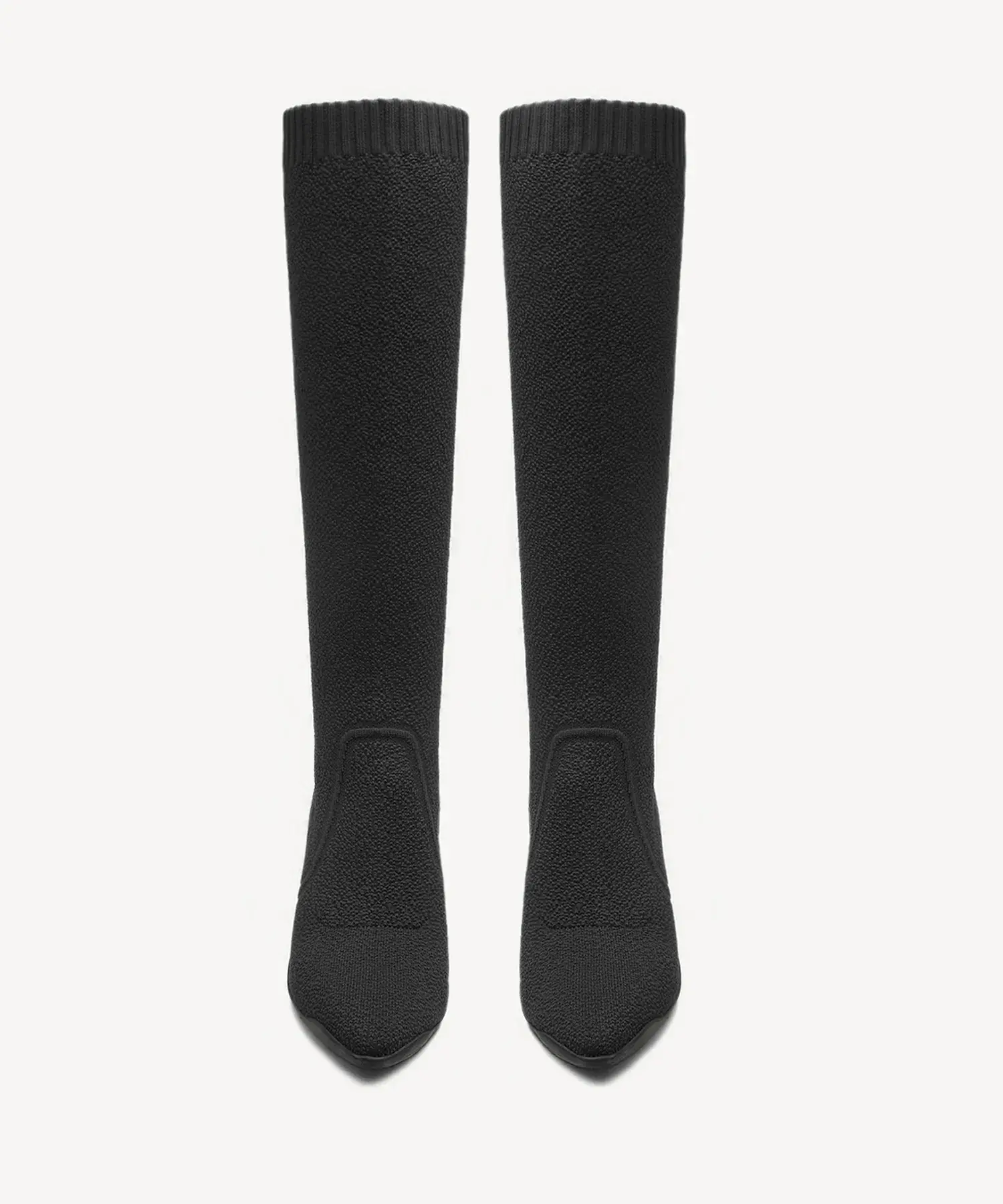 BelleVoyage Block Pointed Toe Heeled High Boot - Image 8