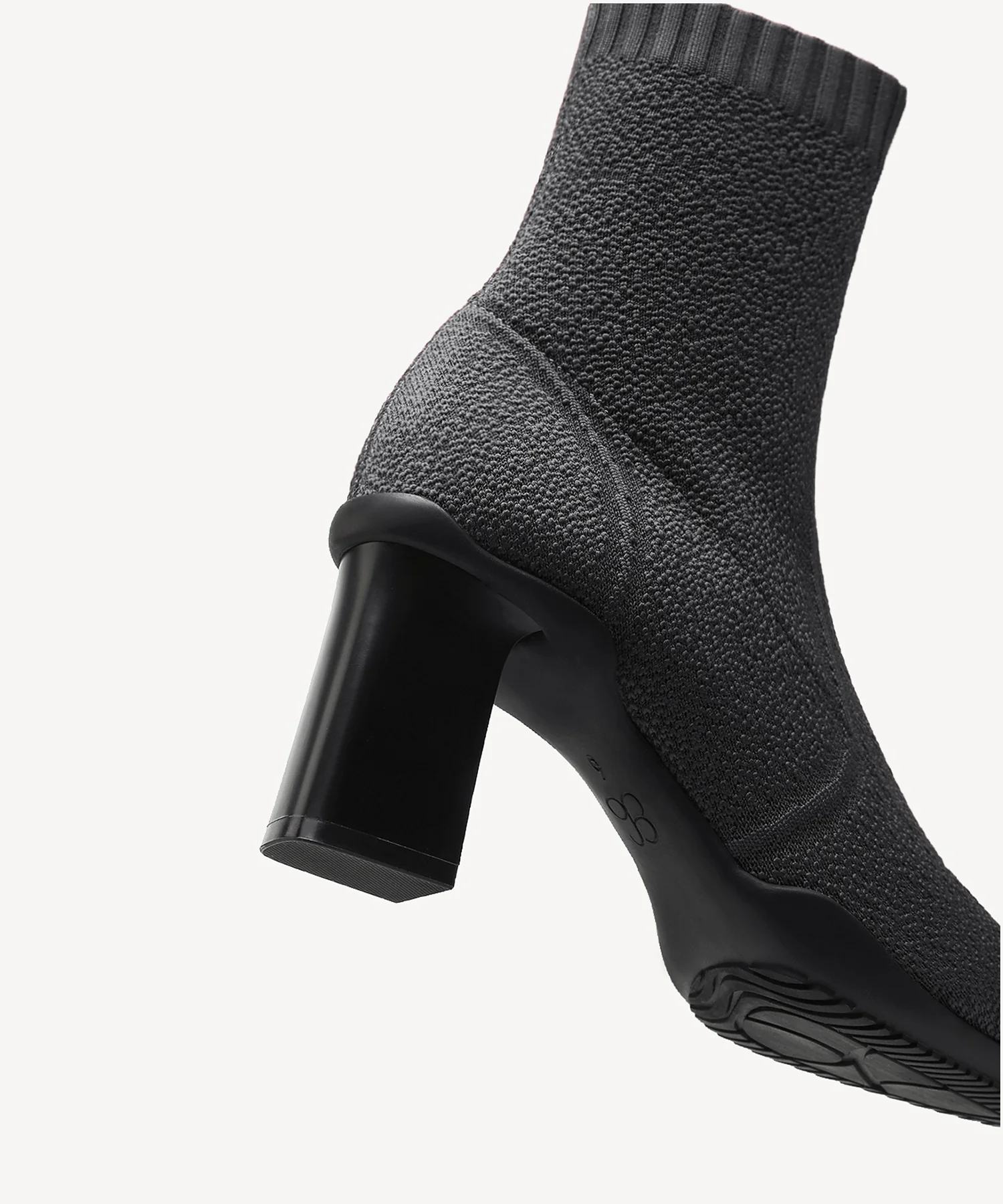 BelleVoyage Block Pointed Toe Sock Ankle Boot - Image 29