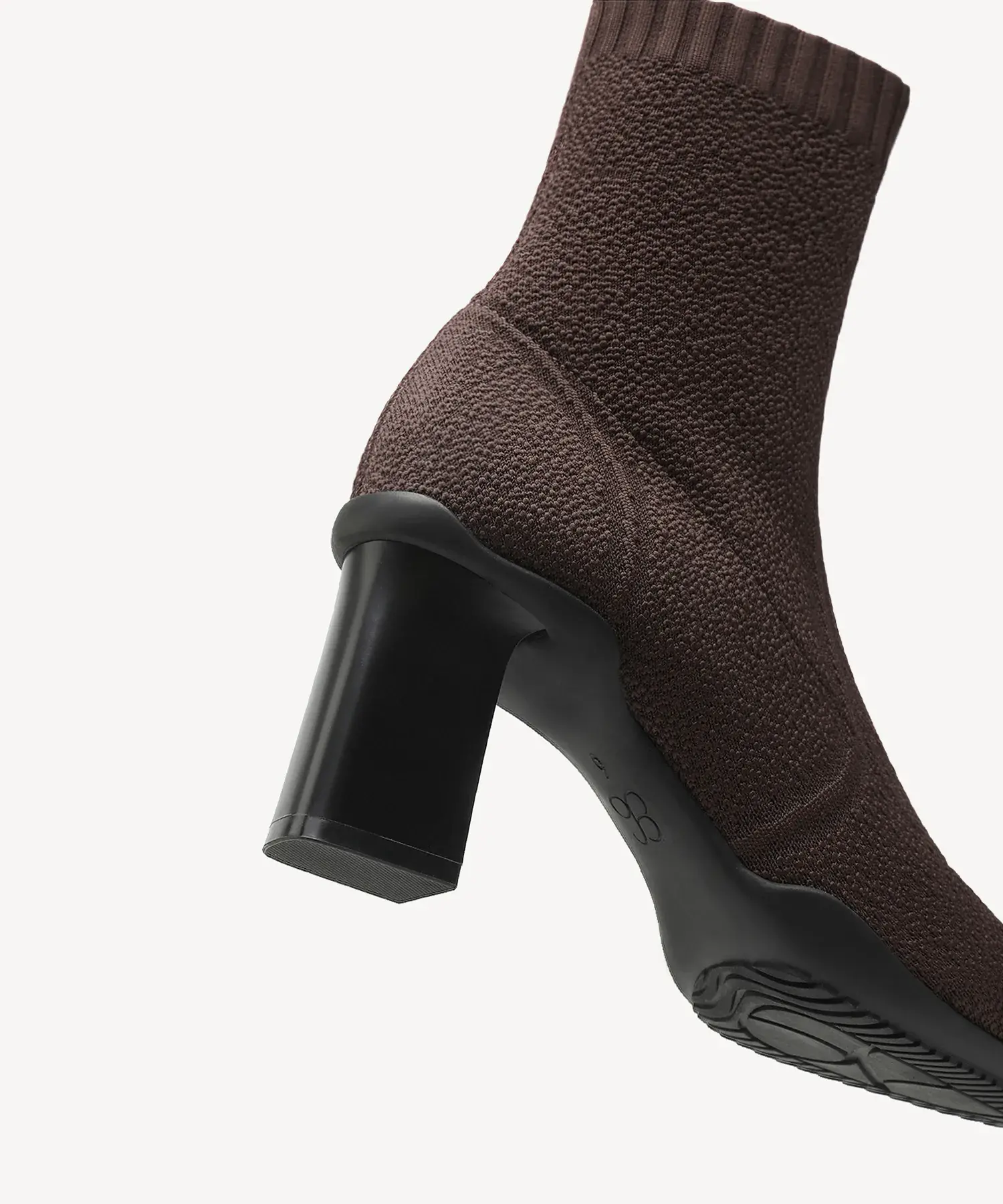 BelleVoyage Block Pointed Toe Sock Ankle Boot - Image 23