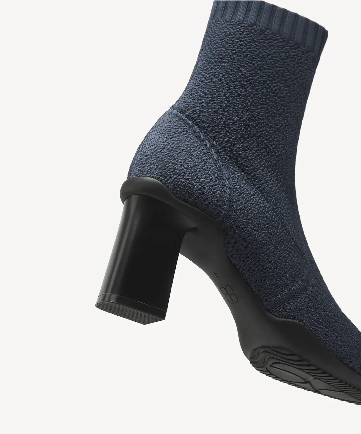 BelleVoyage Block Pointed Toe Sock Ankle Boot - Image 35