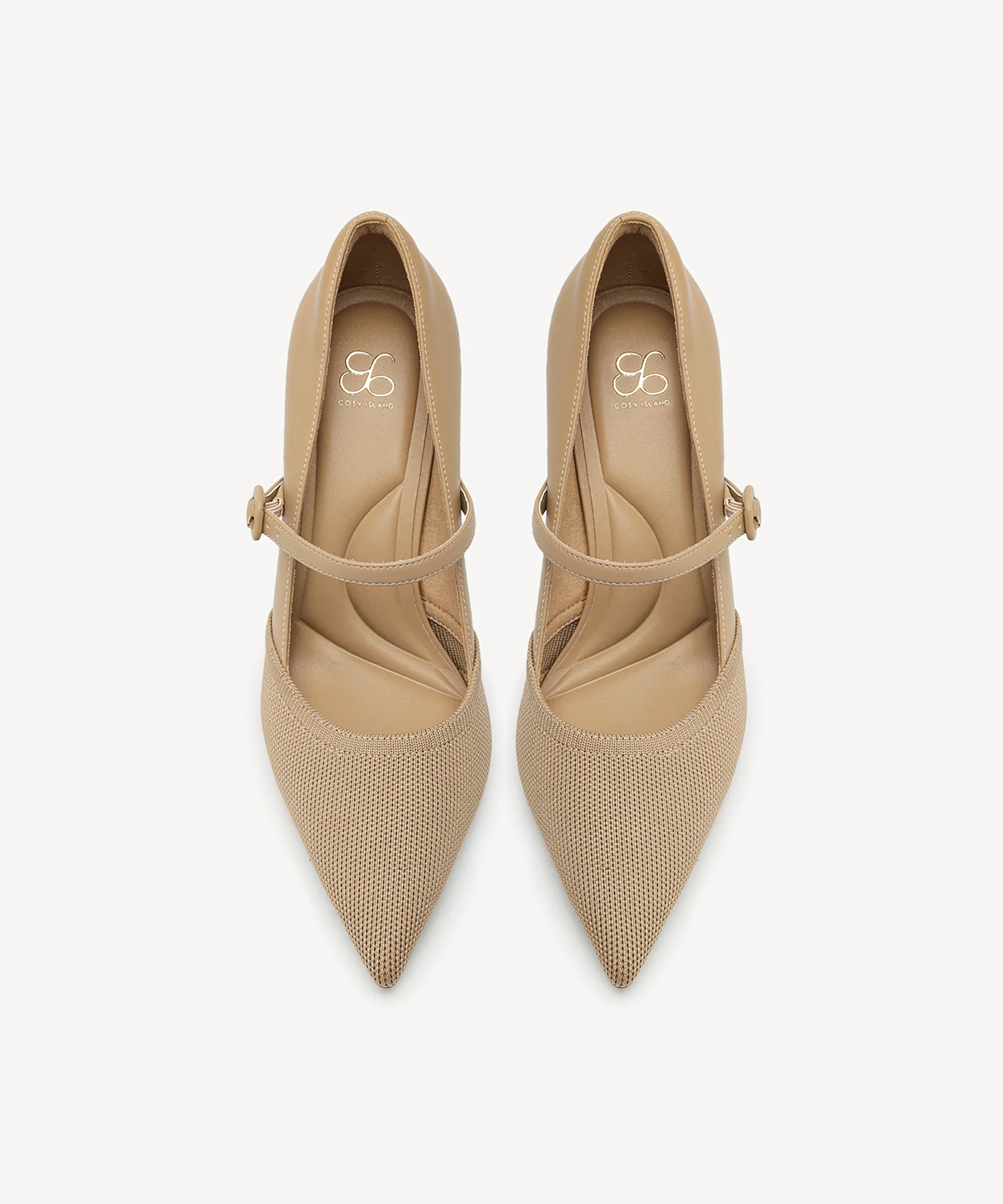 Bicolor Grace Pointed Toe Heeled Pump - Image 21