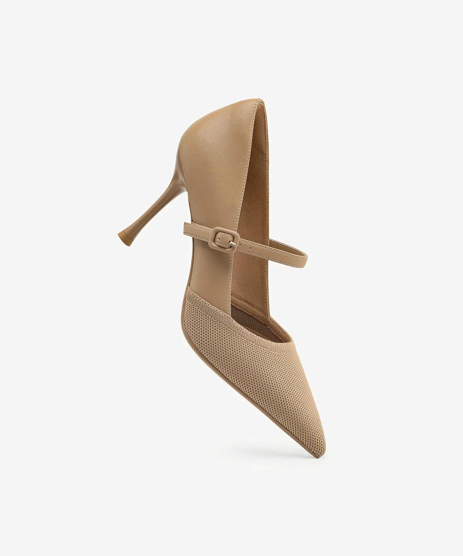 Bicolor Grace Pointed Toe Heeled Pump - Image 22
