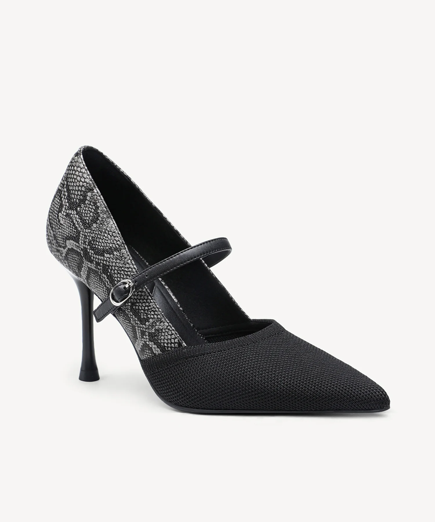 Bicolor Grace Pointed Toe Heeled Pump - Image 26