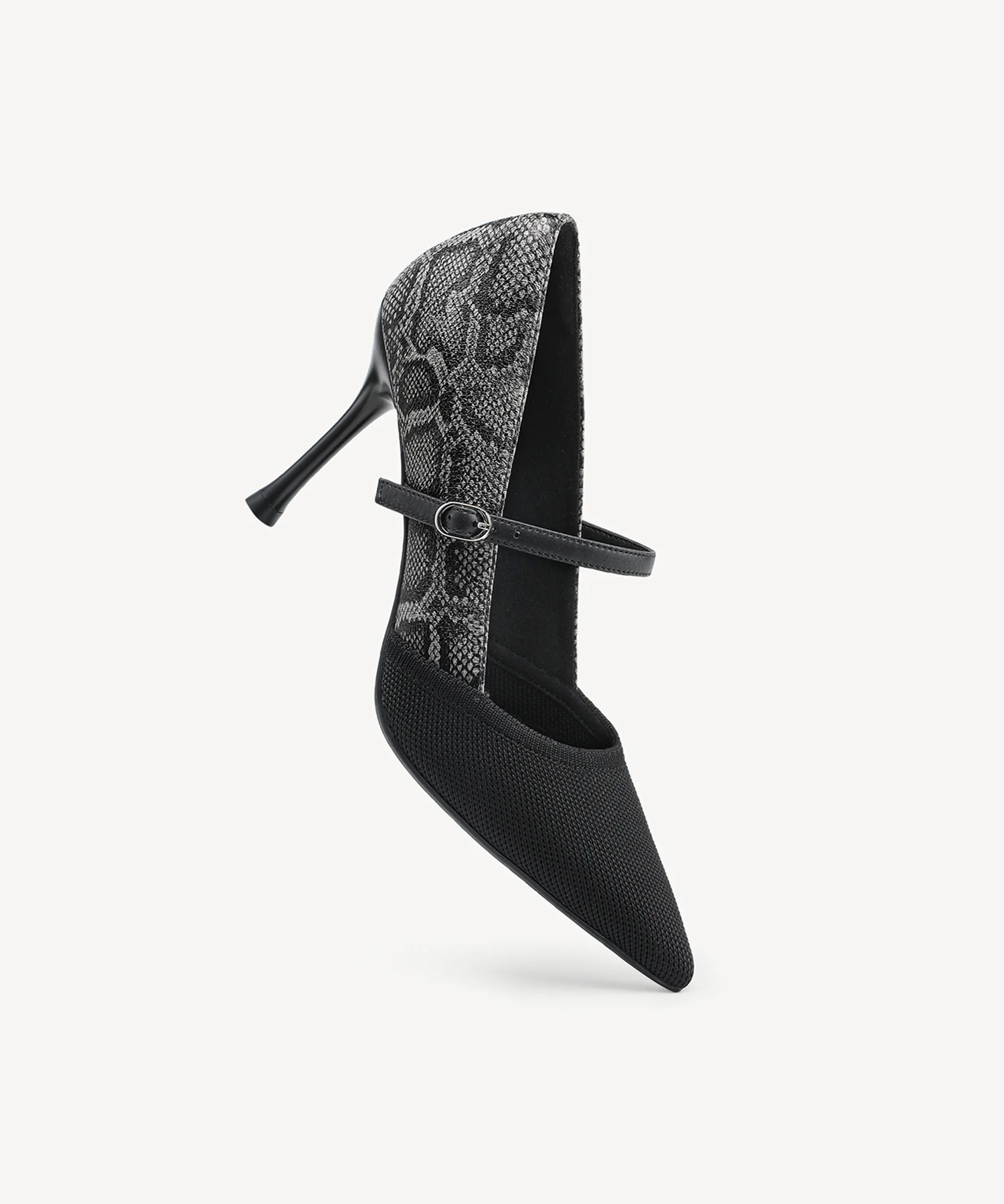Bicolor Grace Pointed Toe Heeled Pump - Image 28