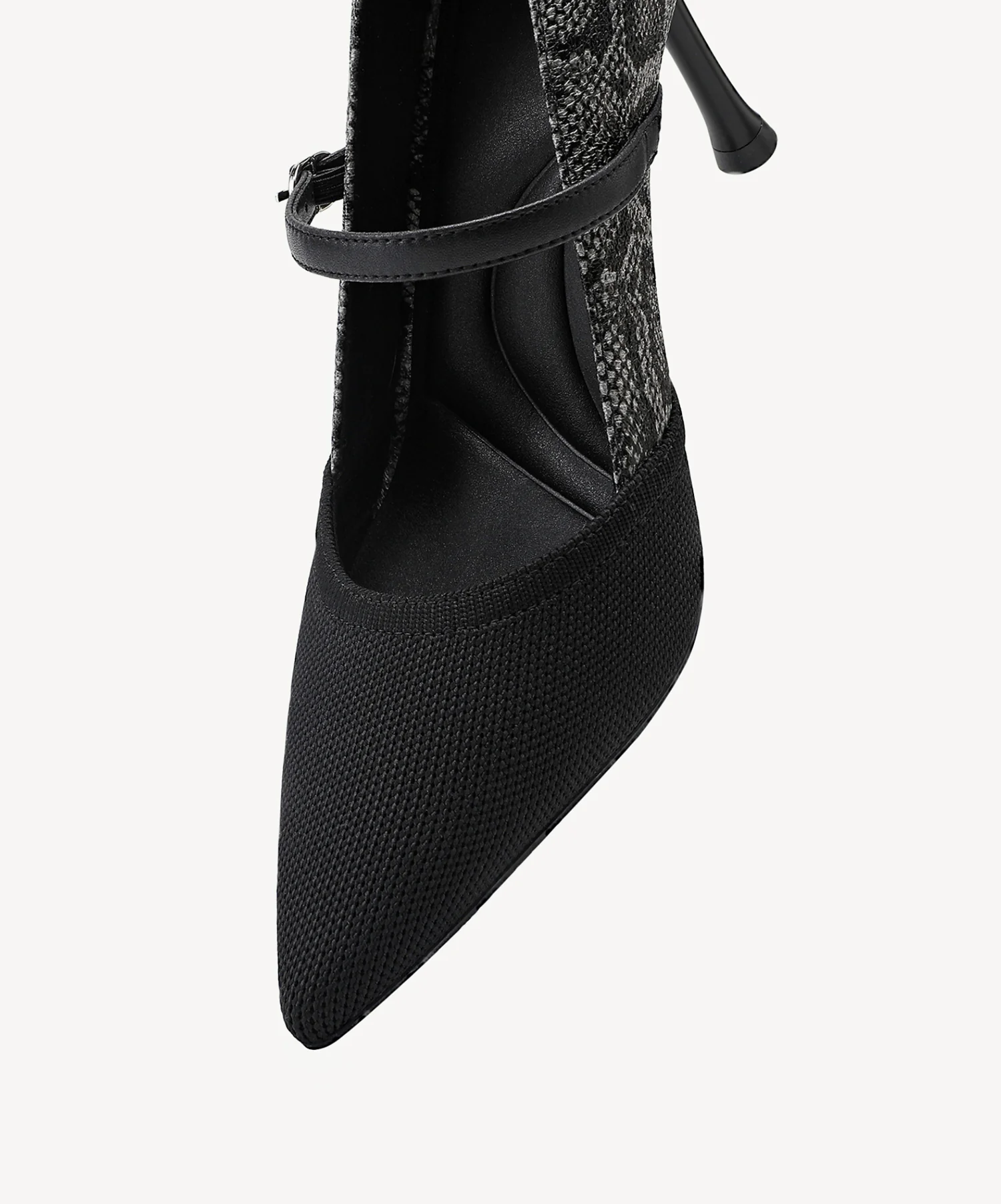 Bicolor Grace Pointed Toe Heeled Pump - Image 29