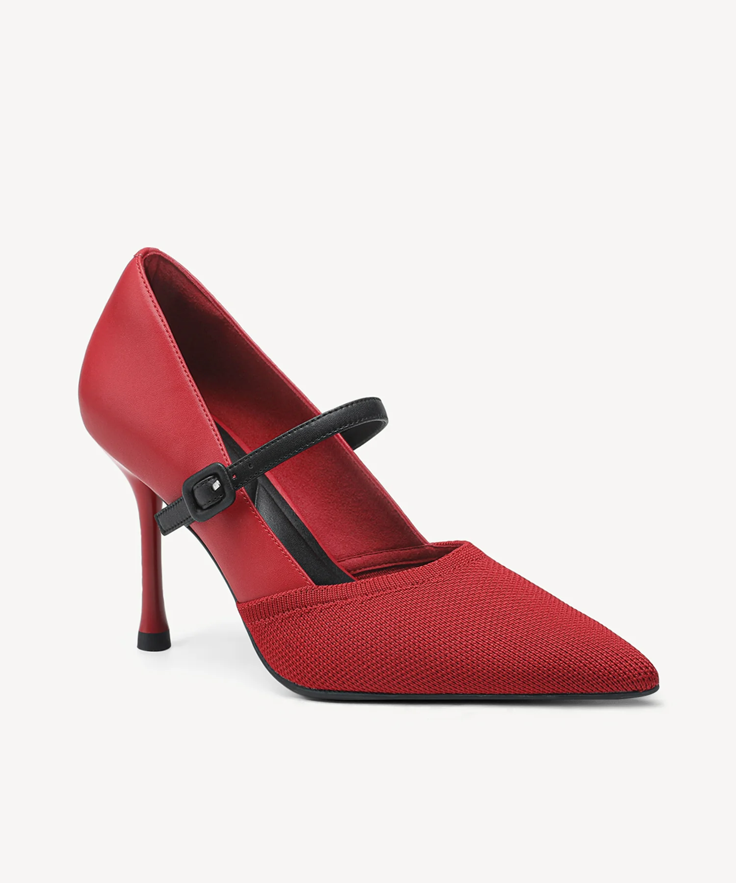Bicolor Grace Pointed Toe Heeled Pump - Image 32