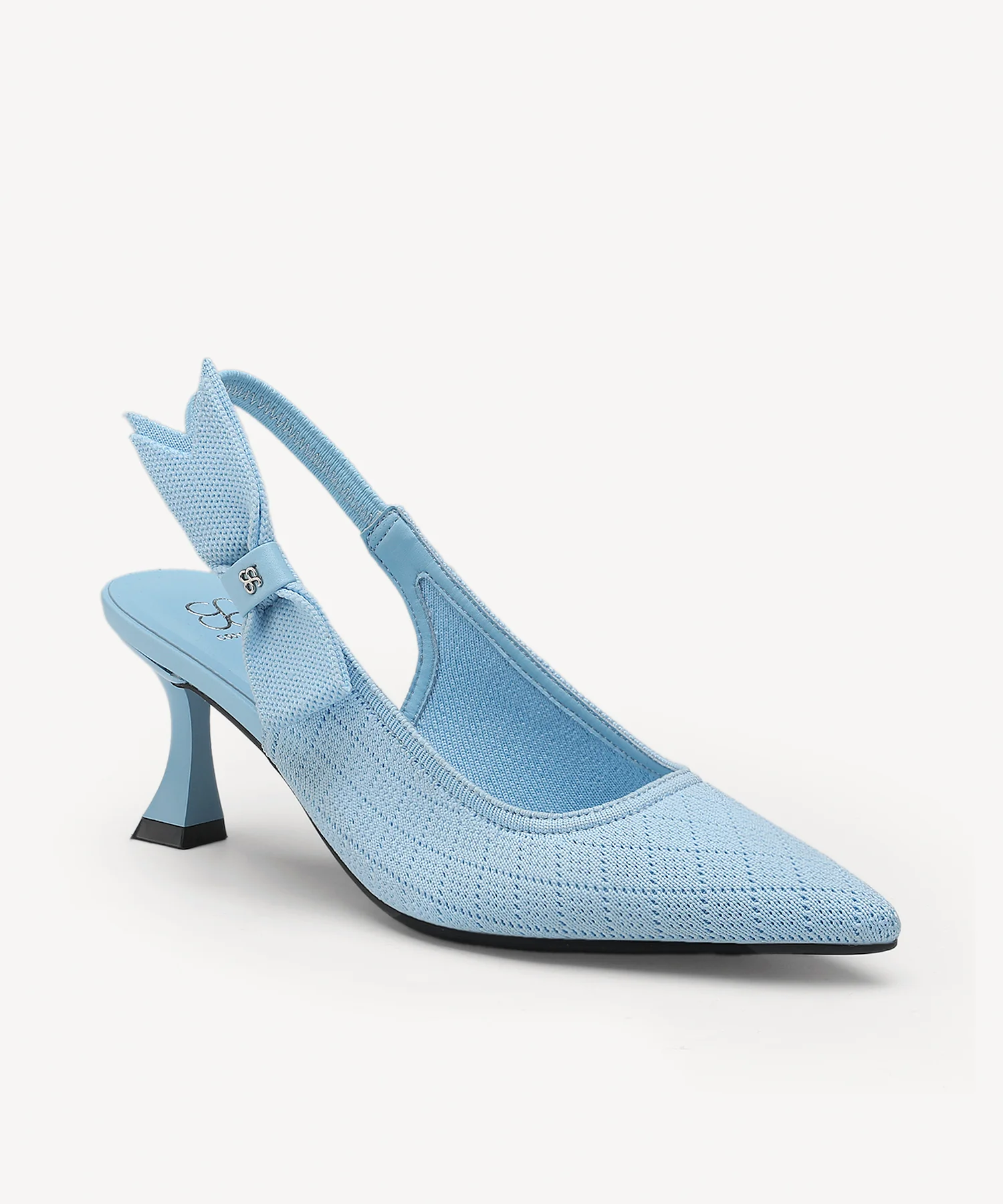 EverLush Bowknot Pointed Toe Heeled Slingback - Low Heeled - Image 19