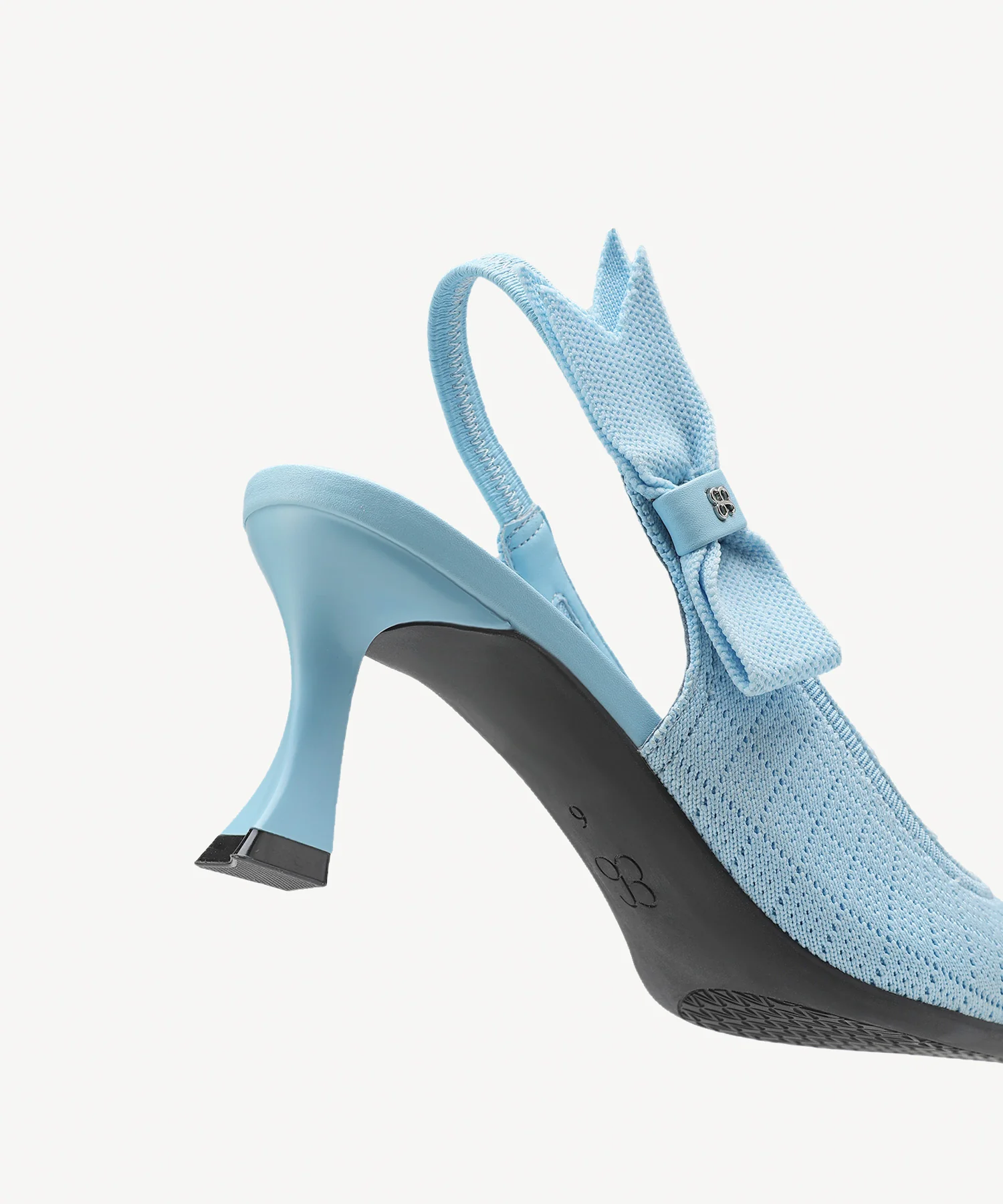 EverLush Bowknot Pointed Toe Heeled Slingback - Low Heeled - Image 23