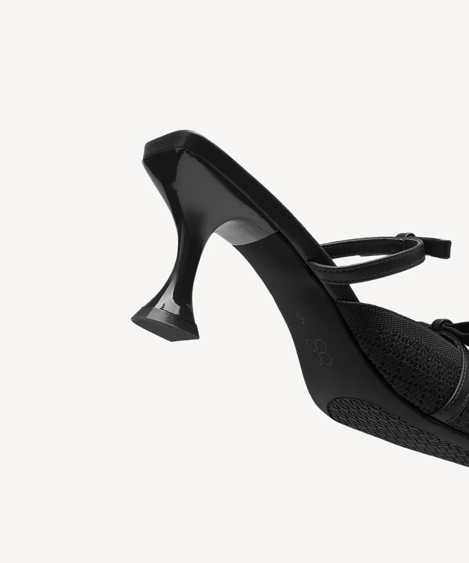 Bowtention Pointed Toe Heeled Mule - Image 6