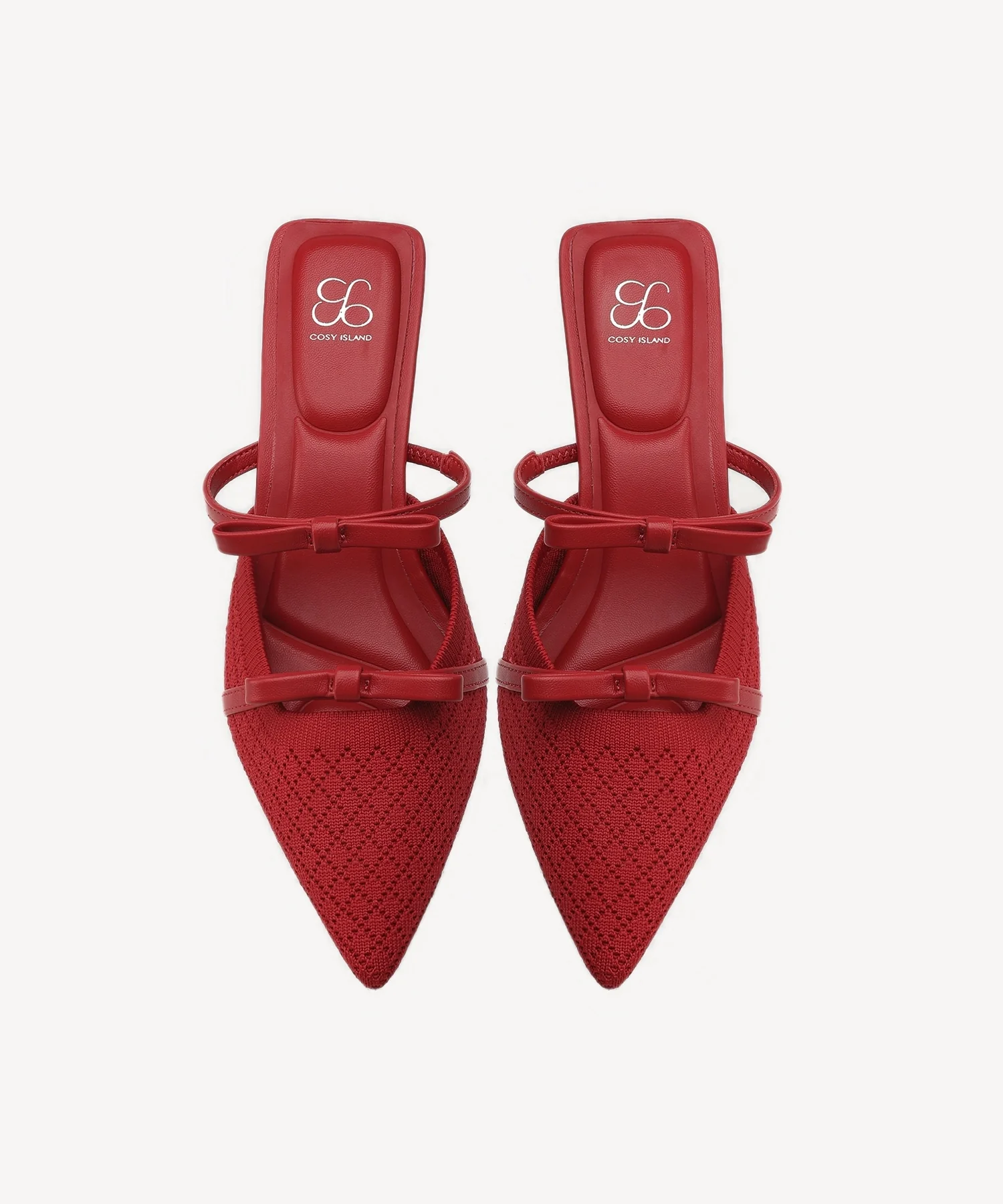 Bowtention Pointed Toe Heeled Mule - Image 37