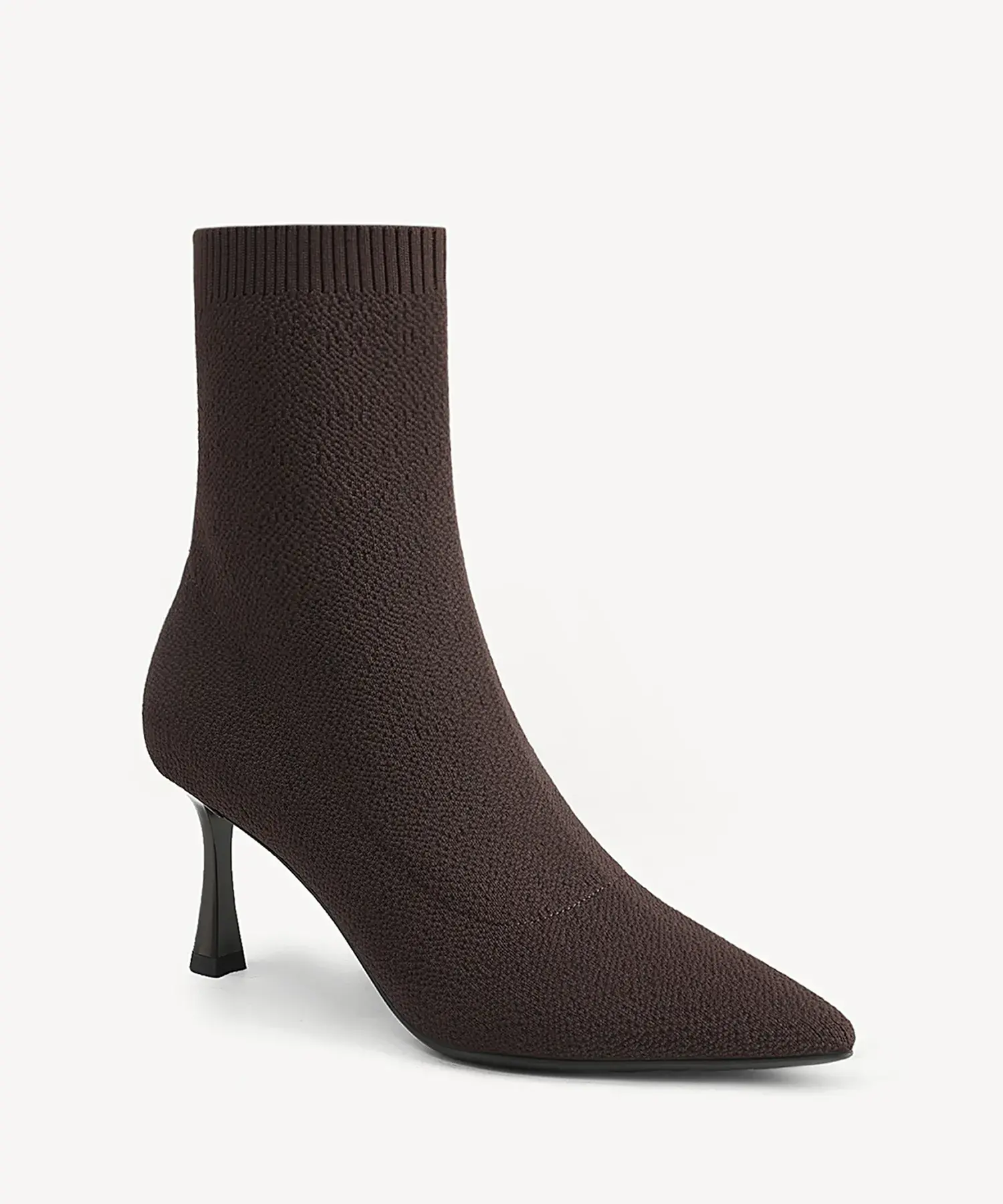 CloudMile Minimalist Pointed Toe Sock Ankle Boot - 2X Wide - Image 13