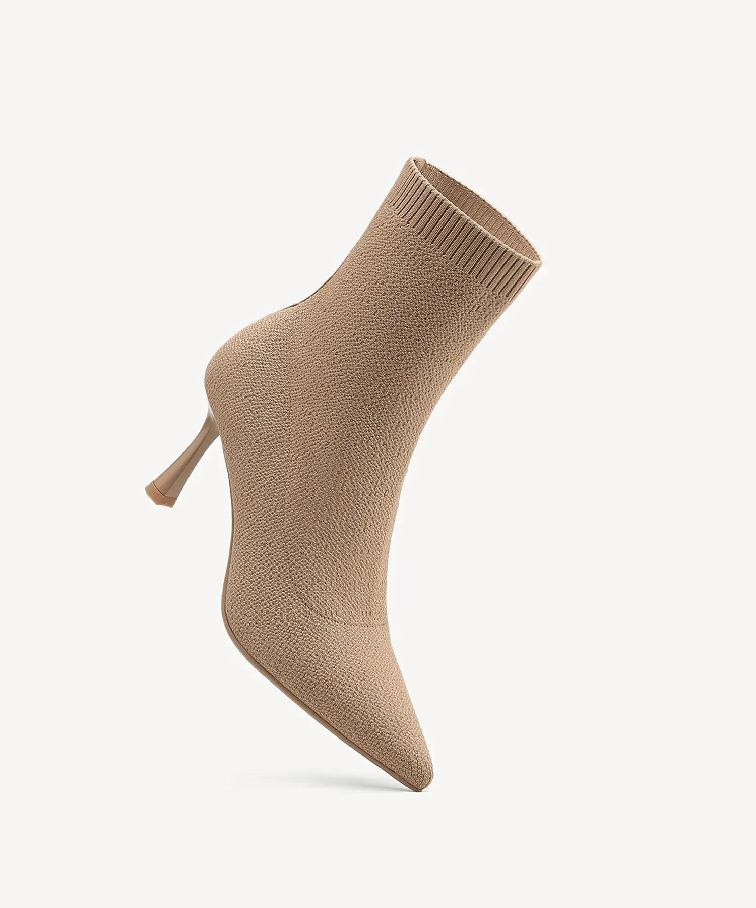 CloudMile Minimalist Pointed Toe Sock Ankle Boot - 2X Wide - Image 3