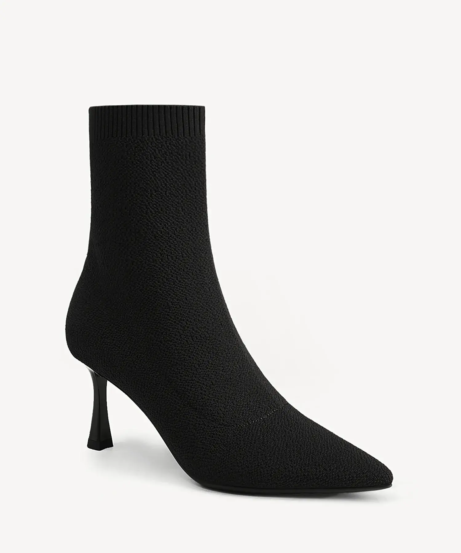 CloudMile Minimalist Pointed Toe Sock Ankle Boot - 2X Wide - Image 7