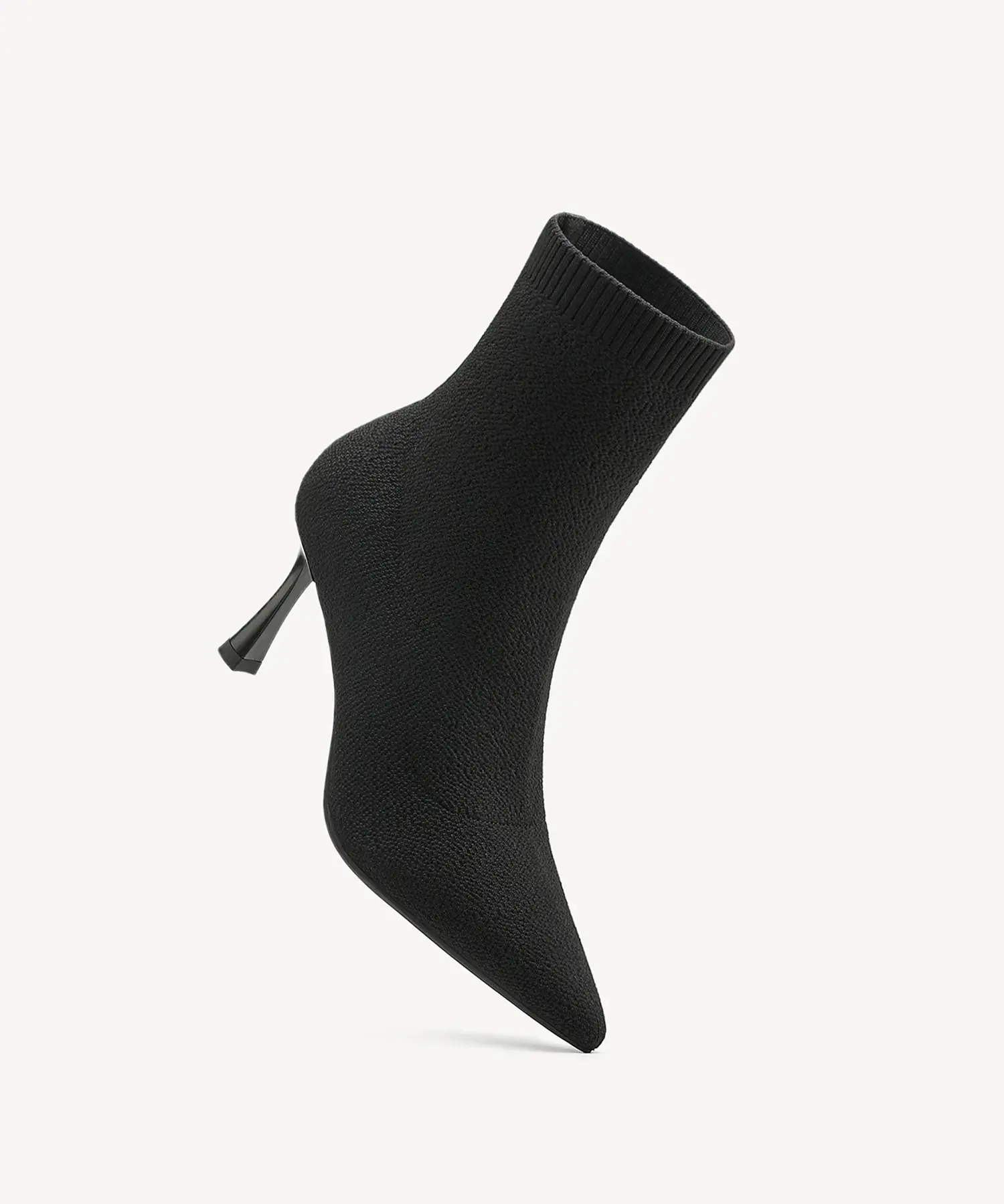 CloudMile Minimalist Pointed Toe Sock Ankle Boot - 2X Wide - Image 9