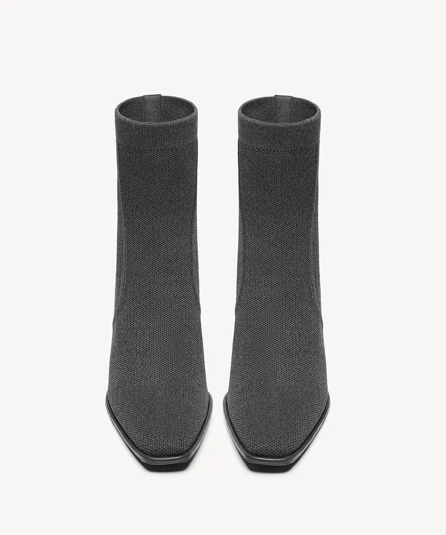 Elegliss Square Toe Sock Ankle Boot - Image 14