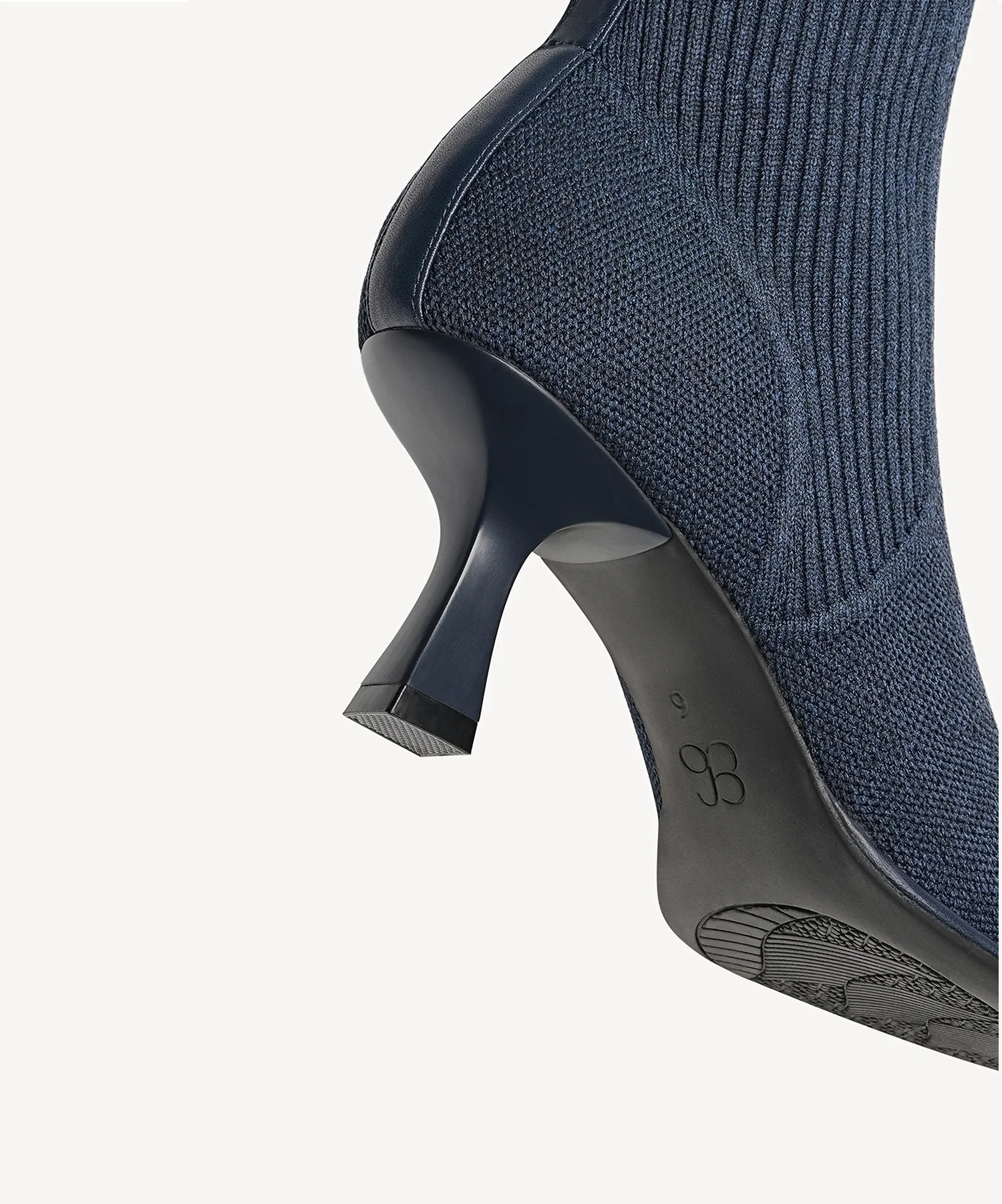 Elegliss Square Toe Sock Ankle Boot - Image 5