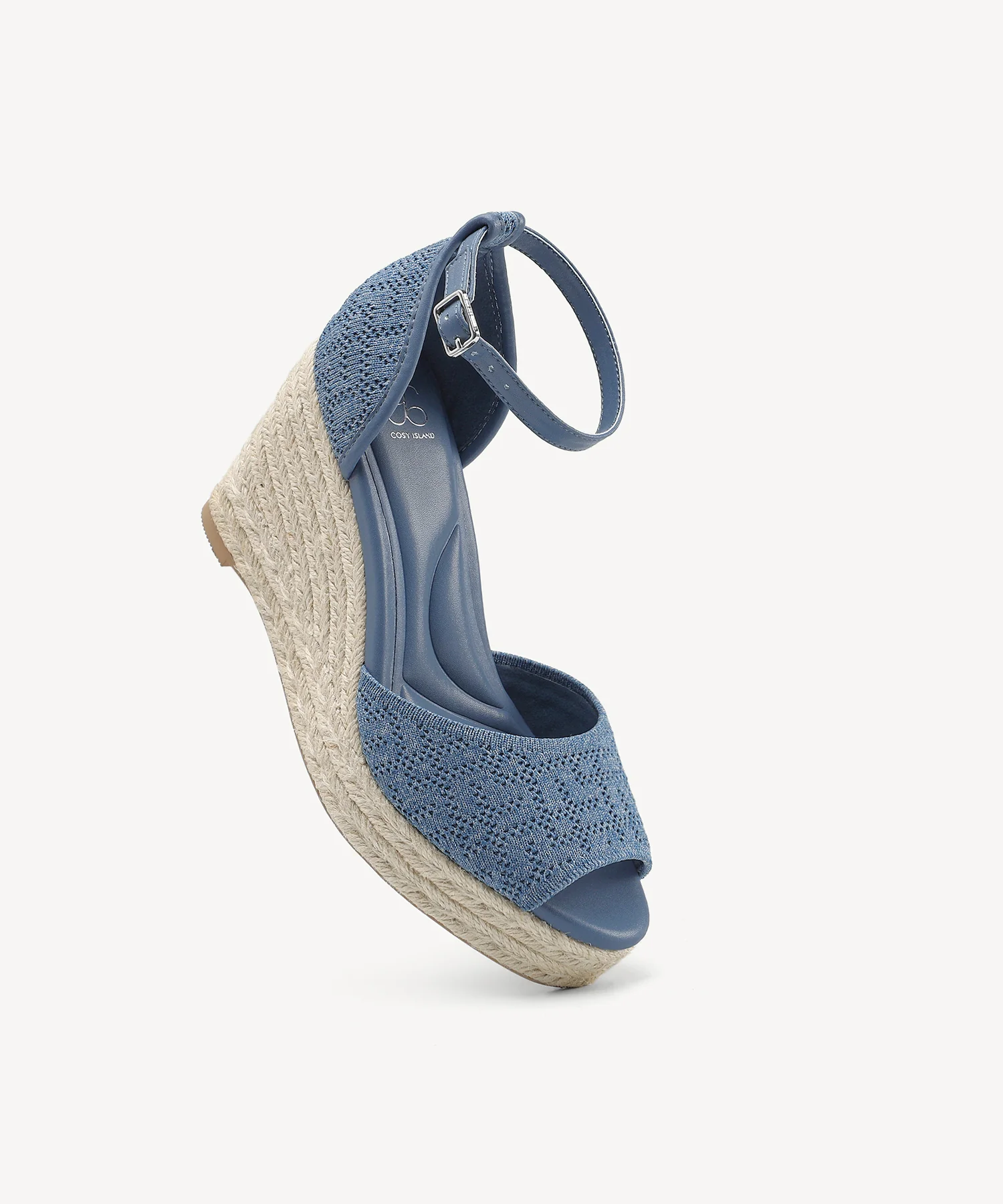 Commute Espadrilles Round Toe Wedge Sandal - Image 60