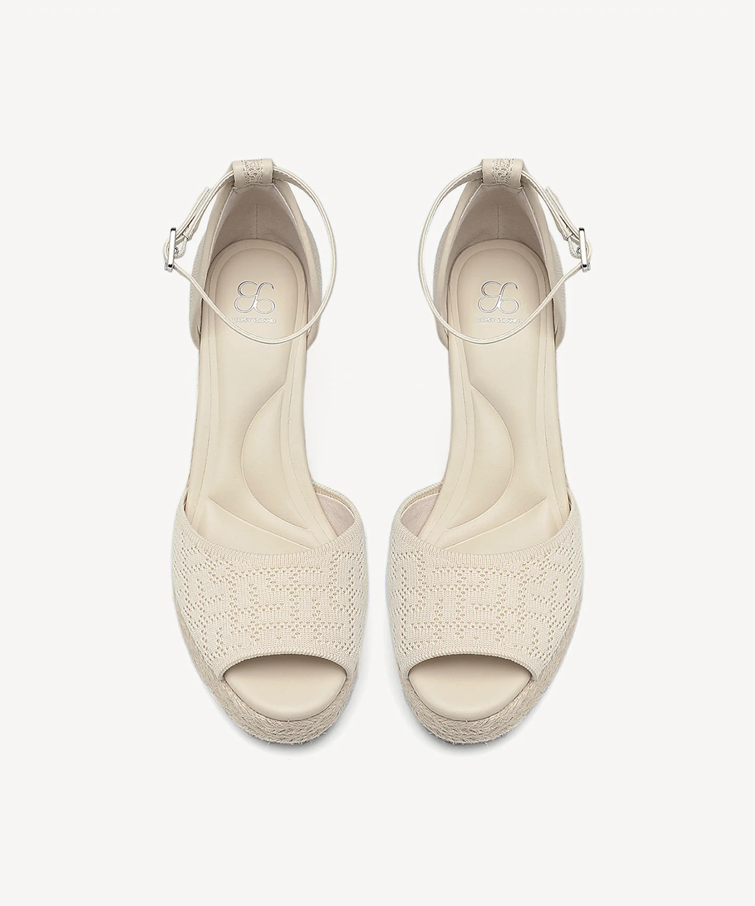 Commute Espadrilles Round Toe Wedge Sandal - Image 9