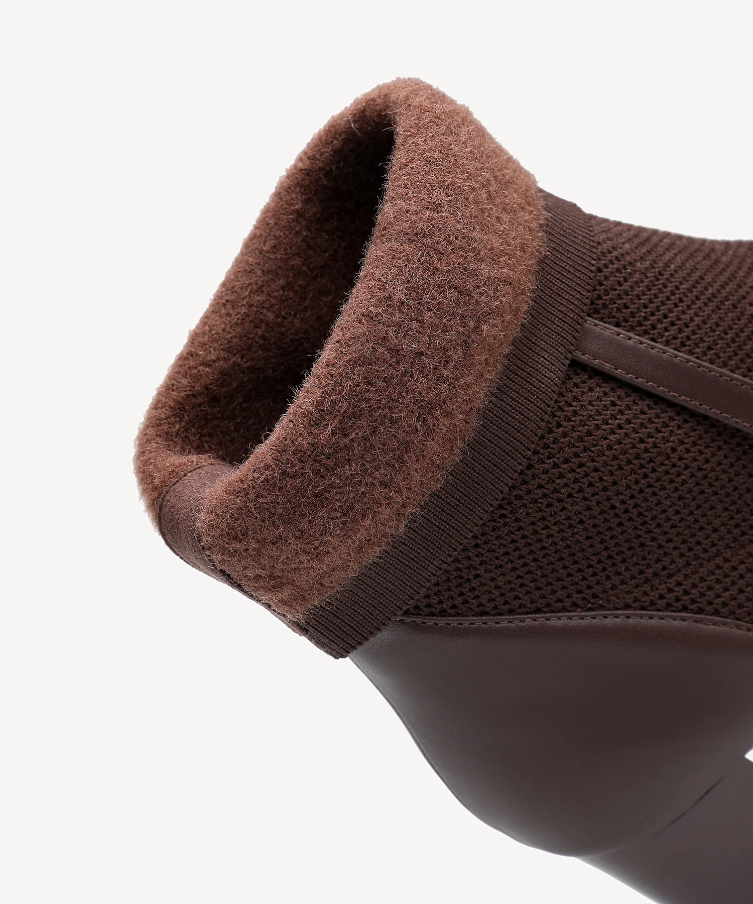AmberGlow Square Toe Heeled Ankle Boot - Ultra Warm - Image 18