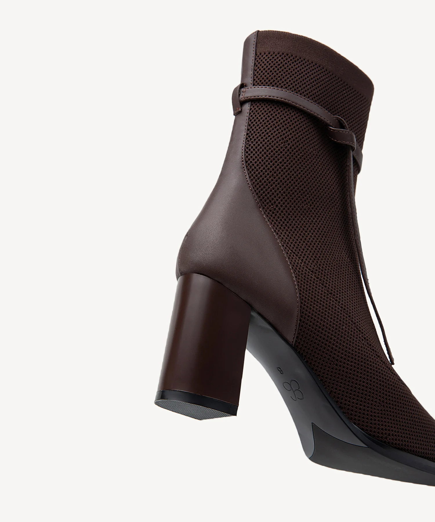 AmberGlow Square Toe Heeled Ankle Boot - Ultra Warm - Image 17