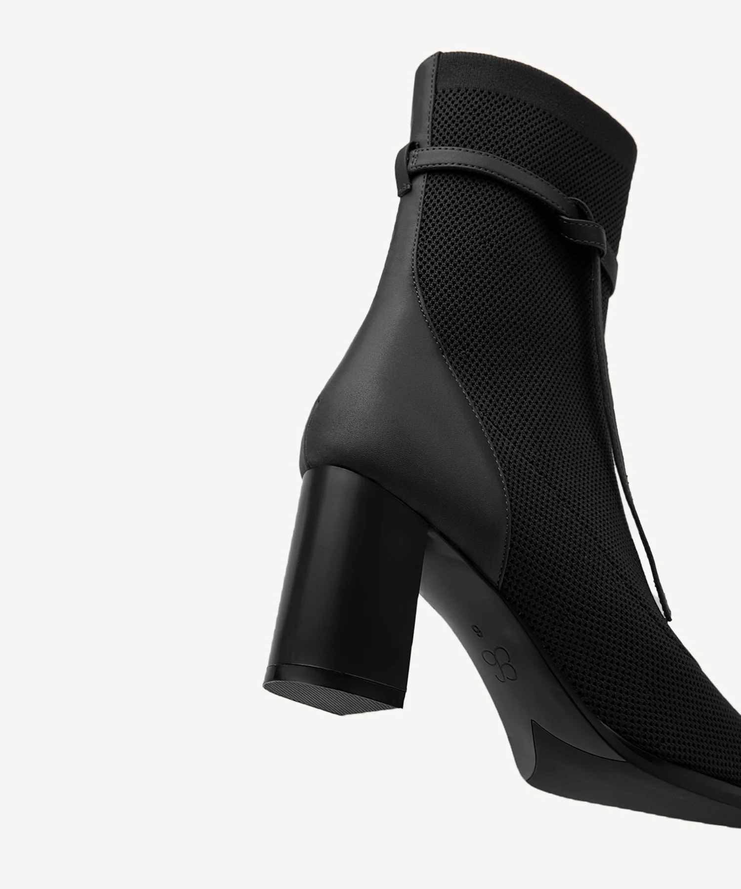 AmberGlow Square Toe Heeled Ankle Boot - Ultra Warm - Image 12