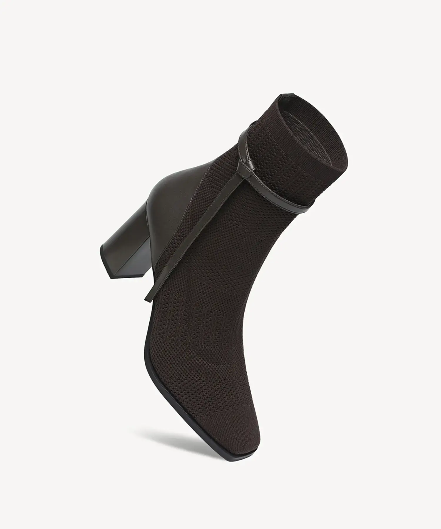 AmberGlow Square Toe Heeled Ankle Boot - Ultra Warm - Image 29