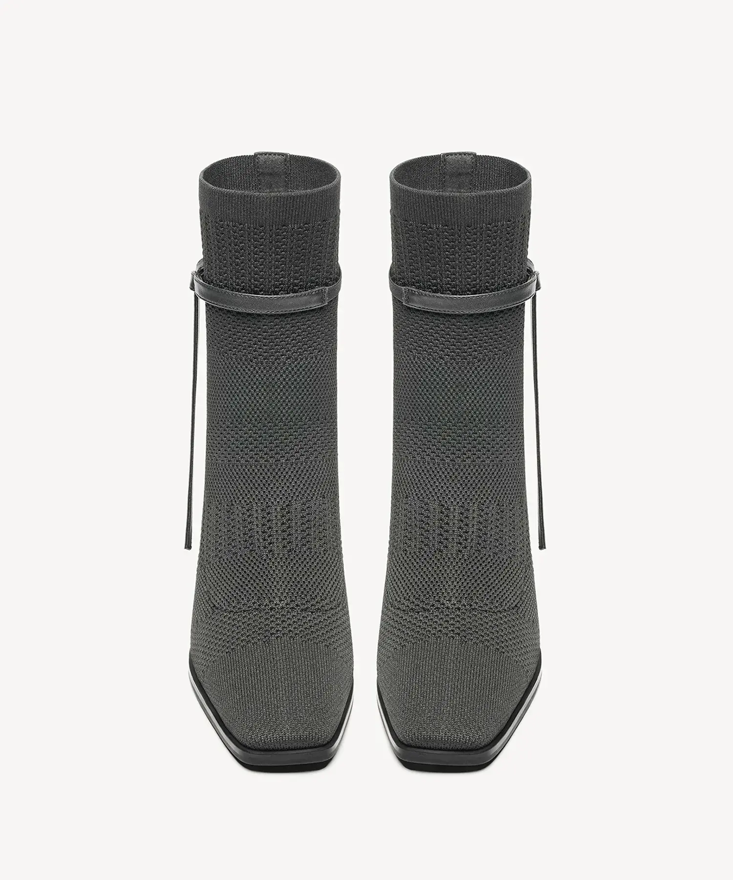 AmberGlow Square Toe Heeled Ankle Boot - Ultra Warm - Image 34