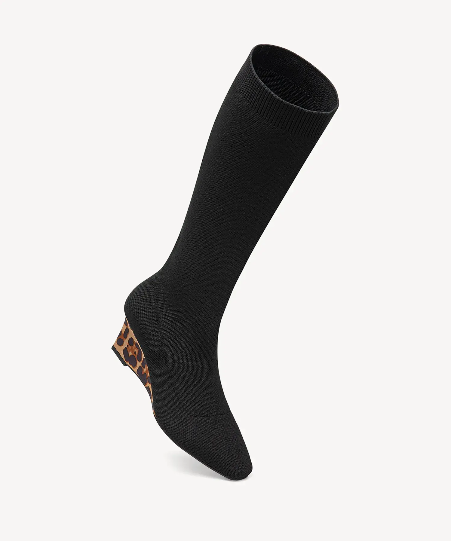 Wild Elegance Wedge Toe High Boot - Image 3