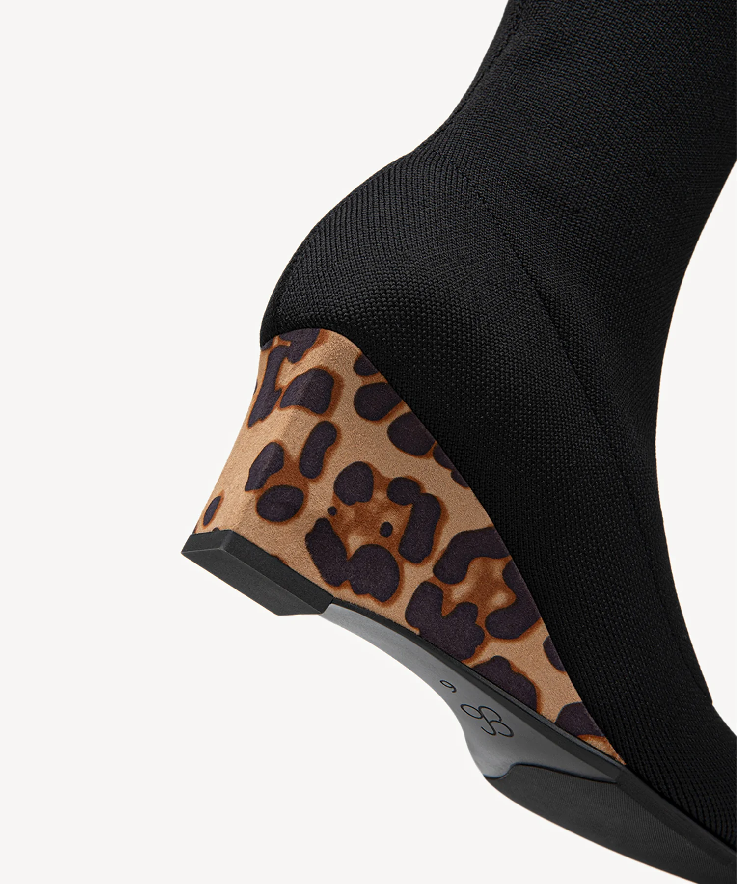 Wild Elegance Wedge Toe High Boot - Image 5