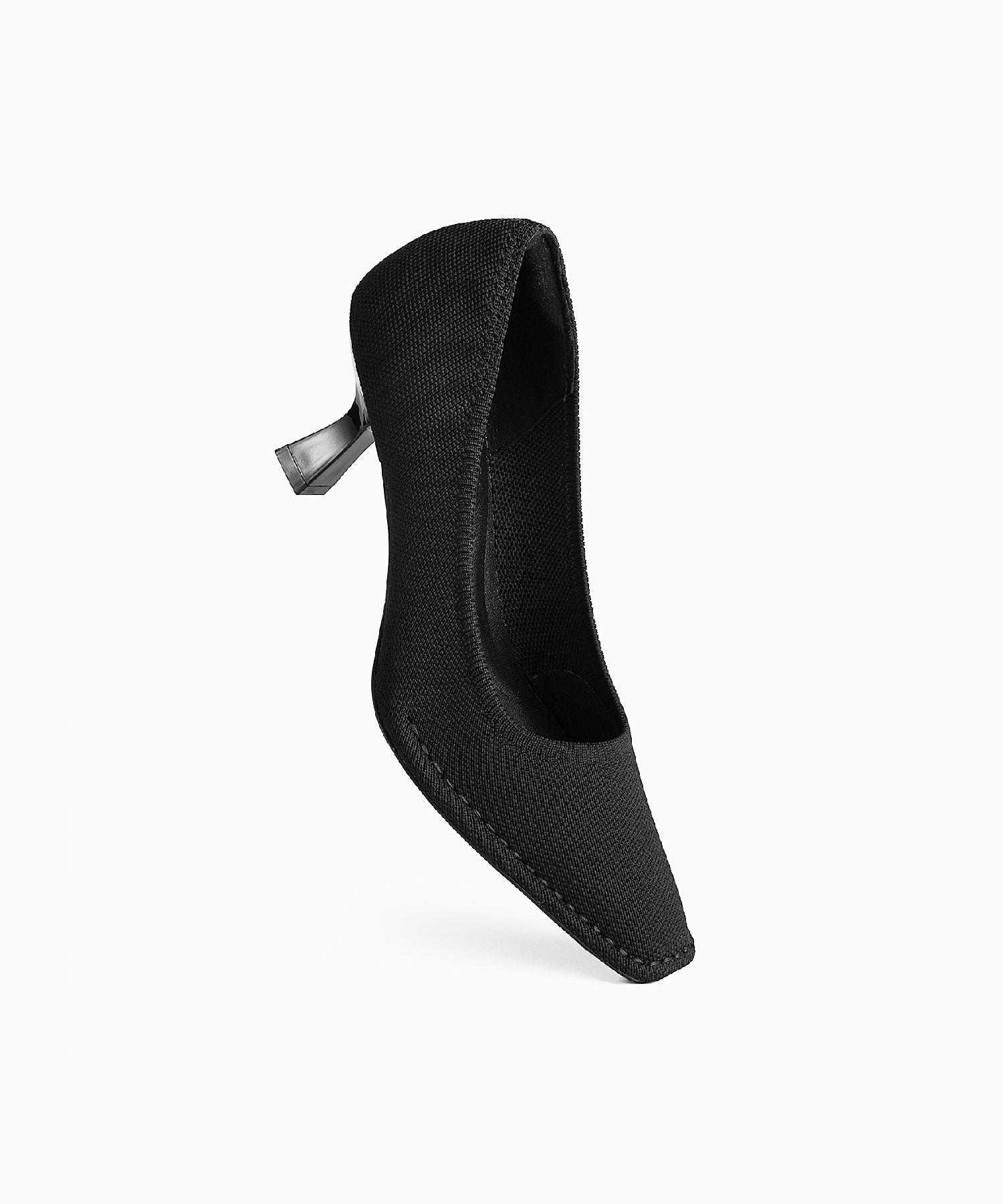 RefinEdge Square Toe Heeled Pump - Image 8