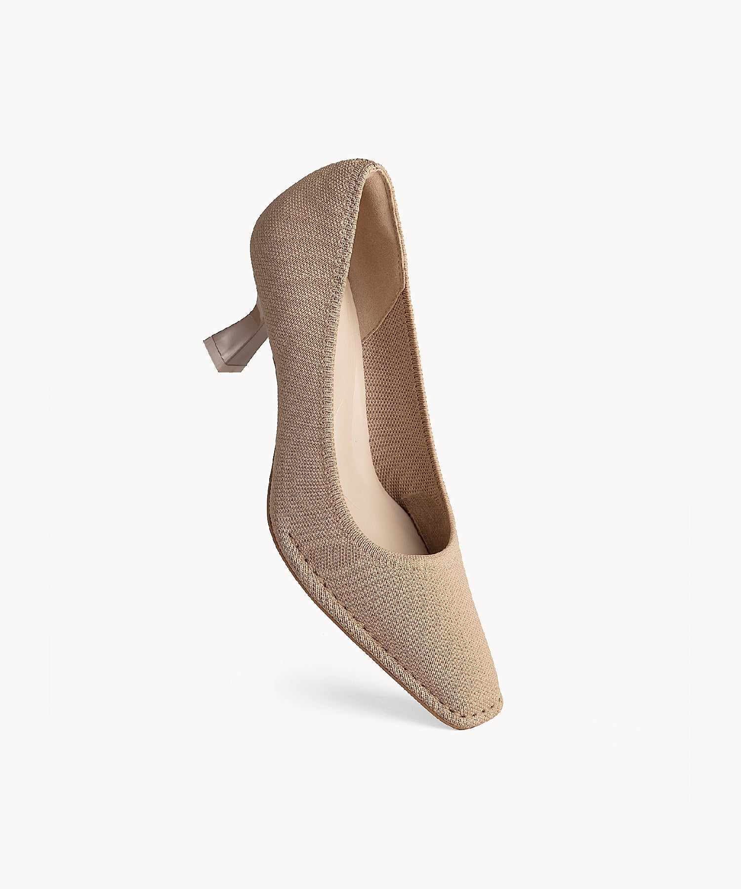 RefinEdge Square Toe Heeled Pump - Image 3