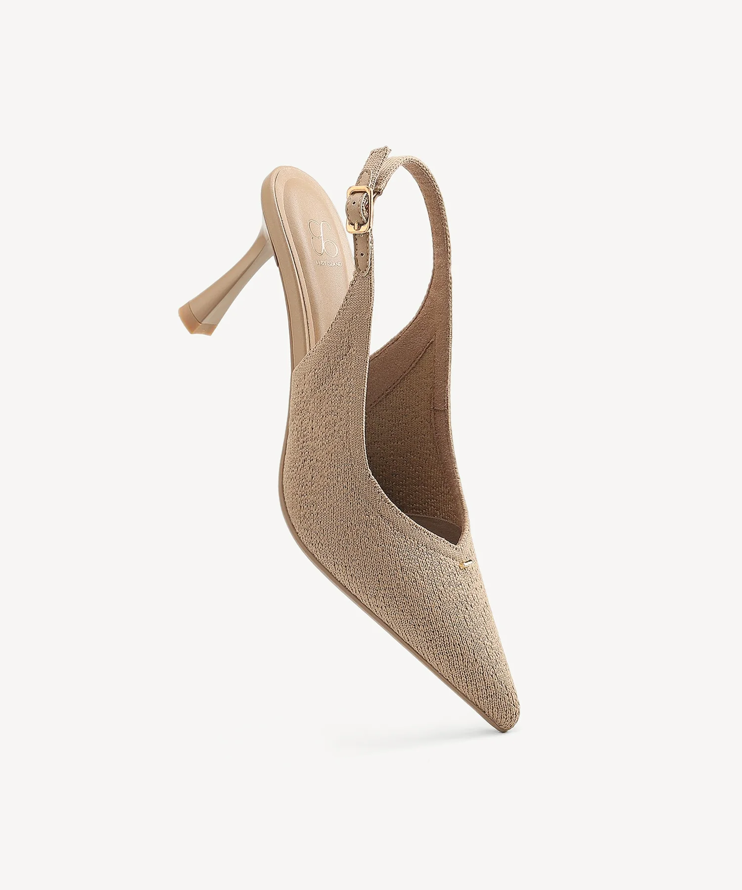 Contour V-Luxe Pointed Toe Heeled Slingback - Image 10