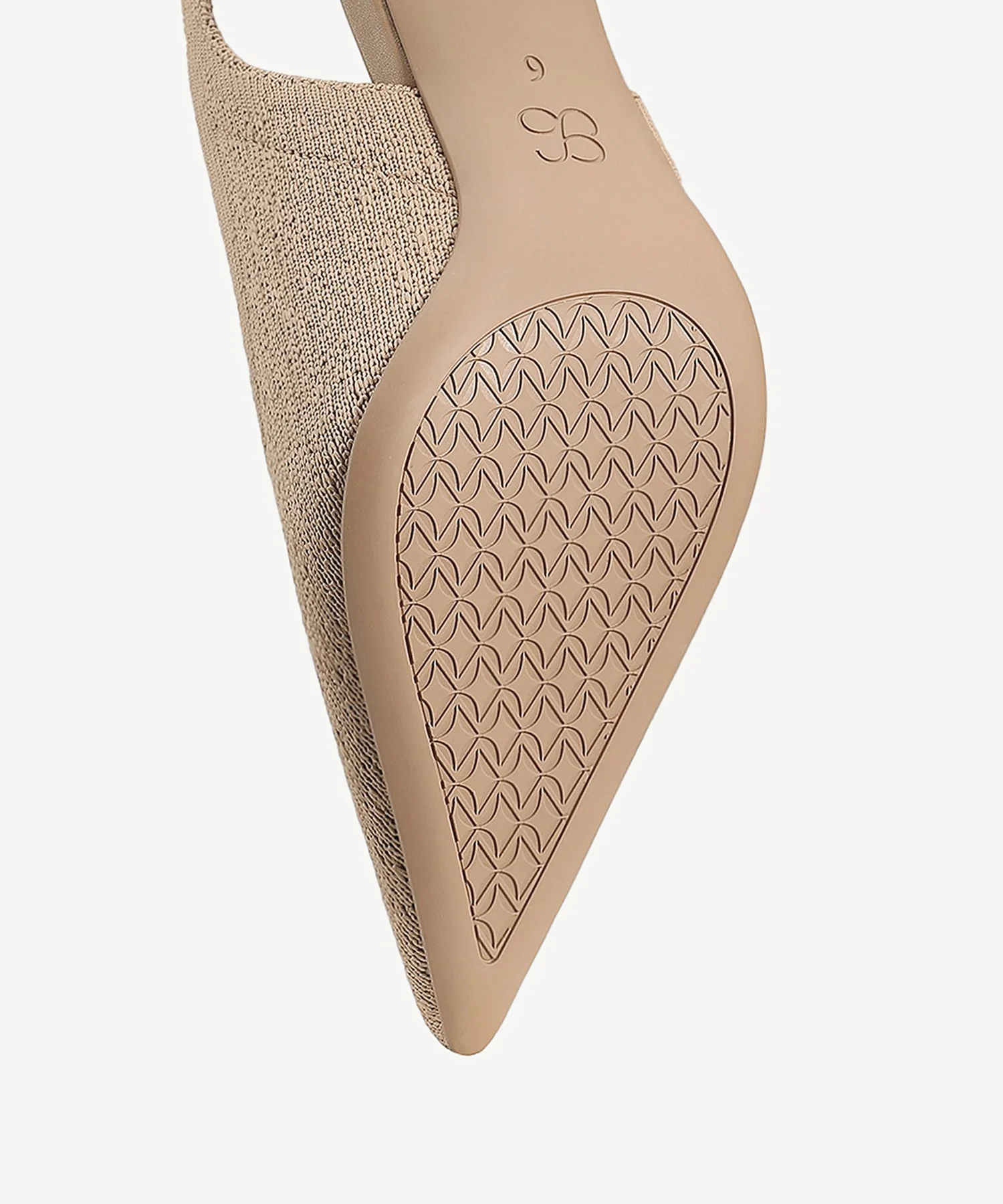 Contour V-Luxe Pointed Toe Heeled Slingback - Image 12