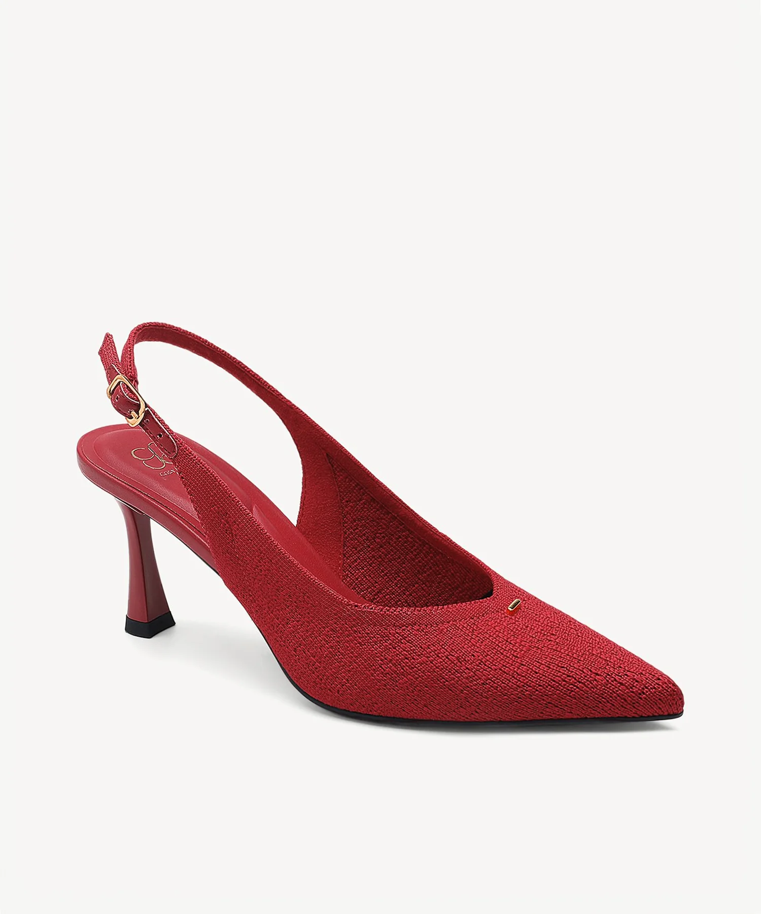 Contour V-Luxe Pointed Toe Heeled Slingback - Image 13