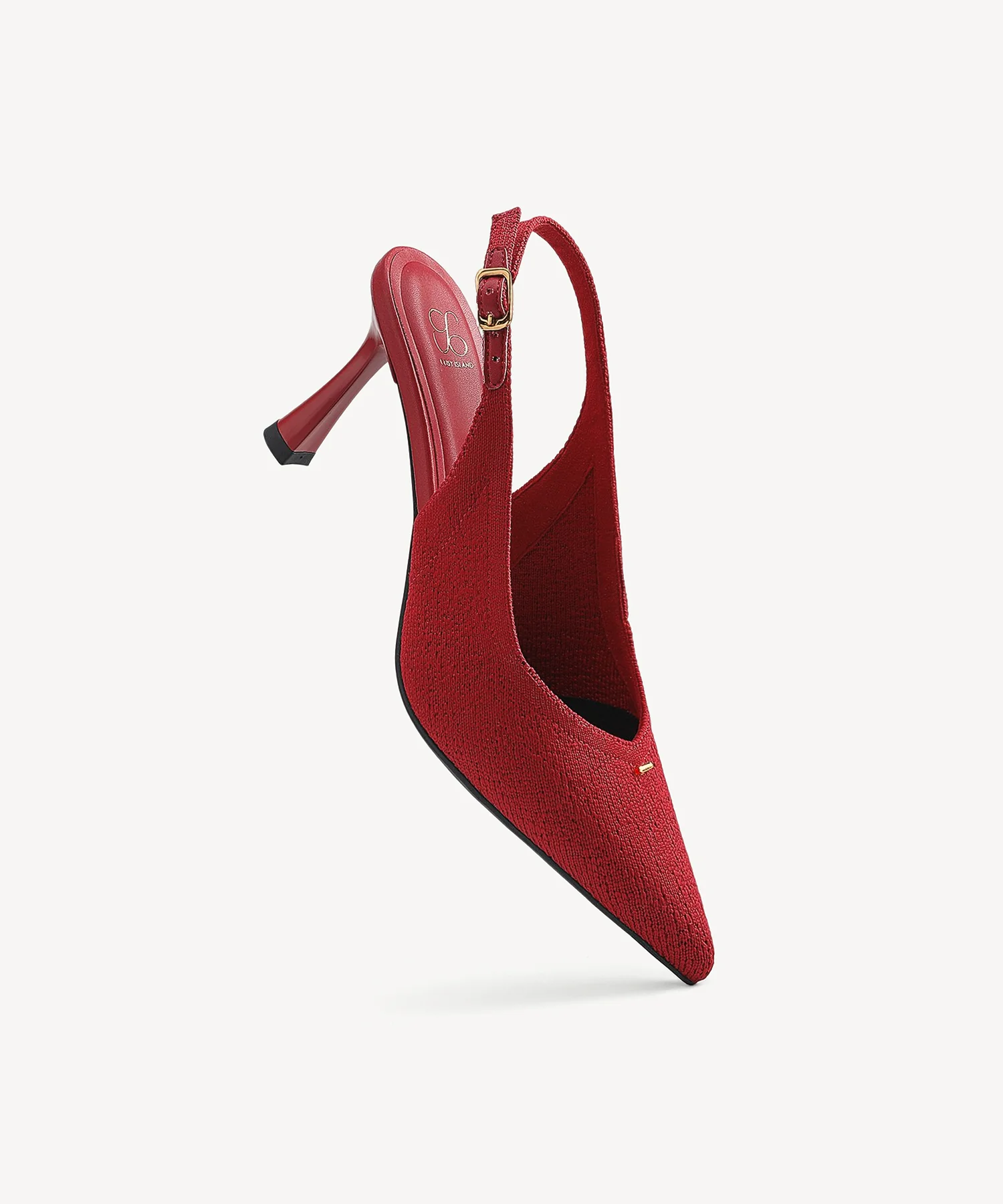 Contour V-Luxe Pointed Toe Heeled Slingback - Image 15