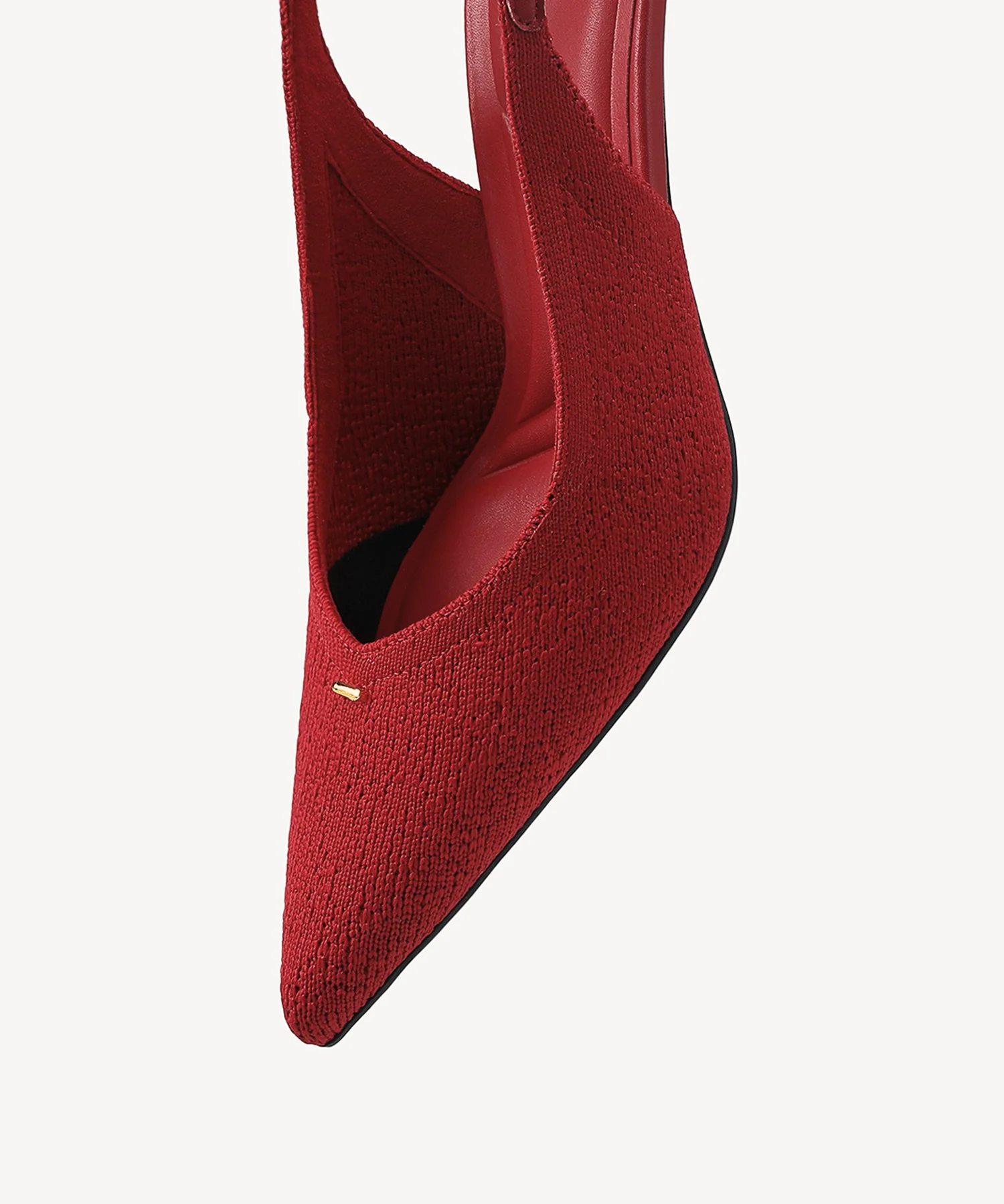 Contour V-Luxe Pointed Toe Heeled Slingback - Image 16