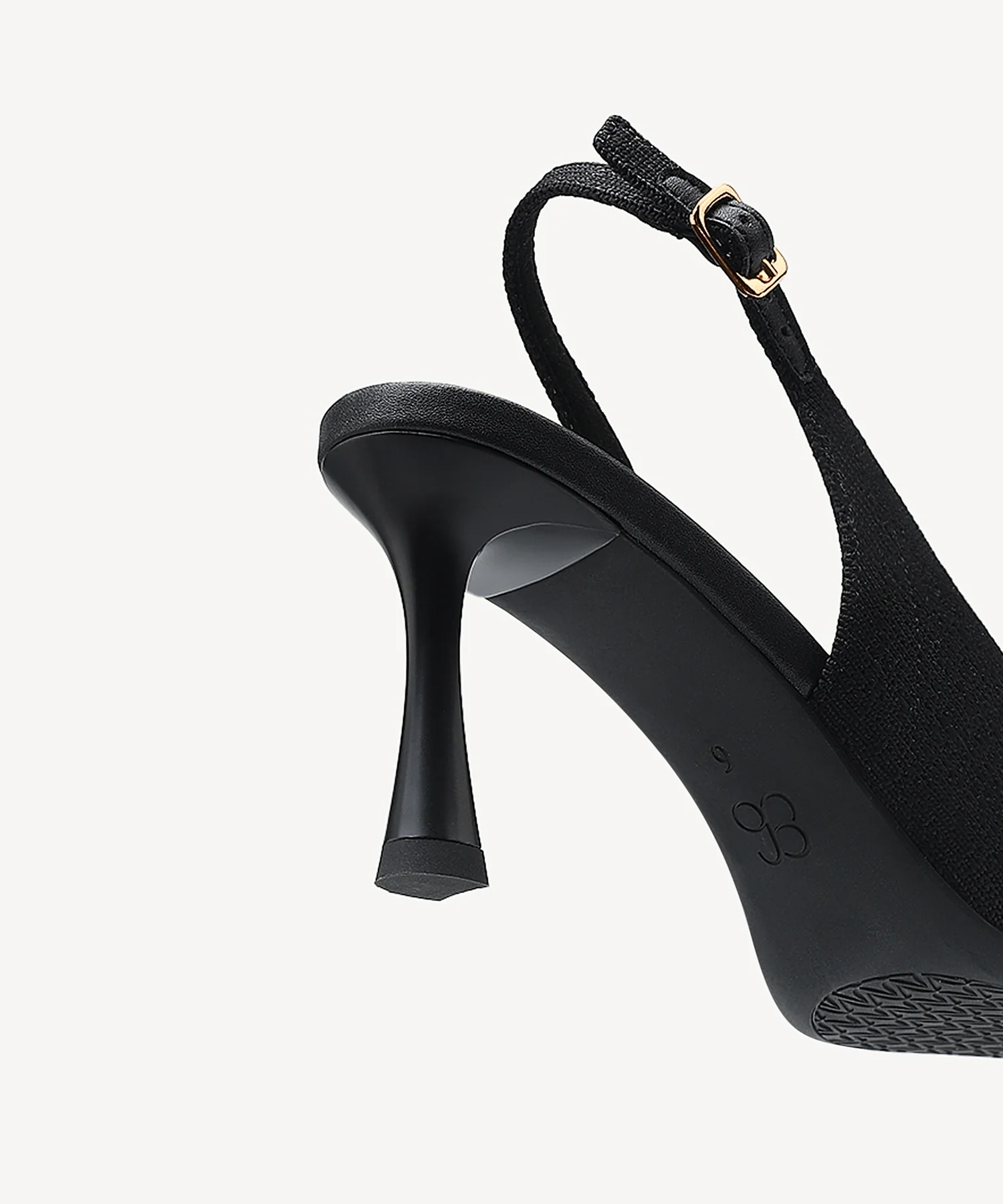 Contour V-Luxe Pointed Toe Heeled Slingback - Image 5