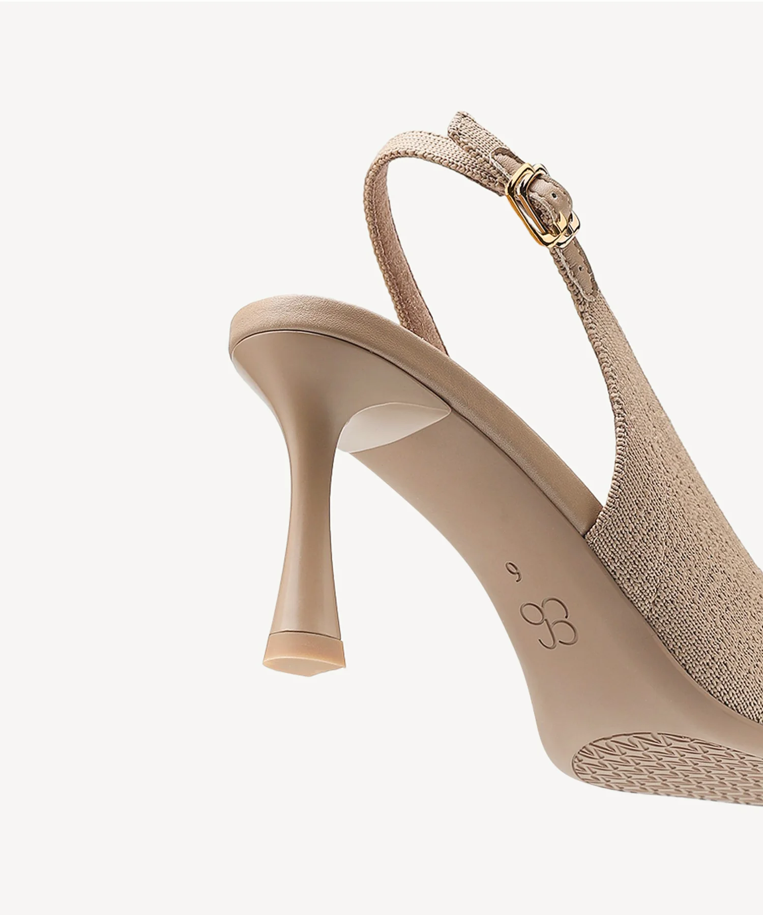 Contour V-Luxe Pointed Toe Heeled Slingback - Image 9